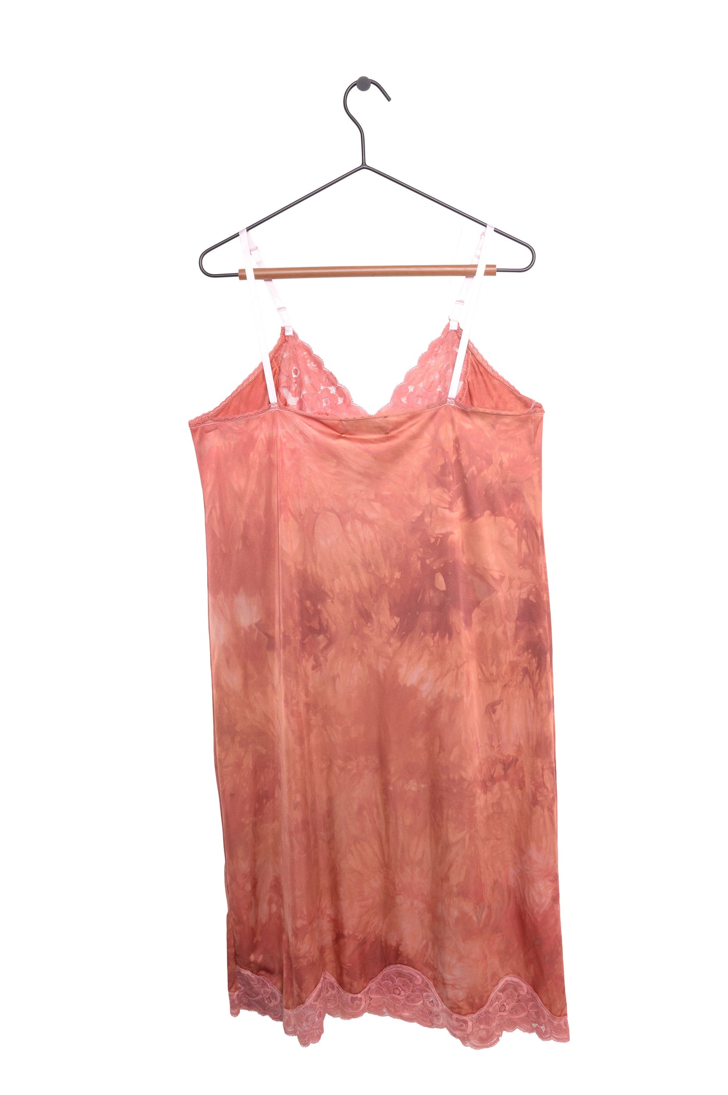 Hand-Dyed Lace Slip Dress