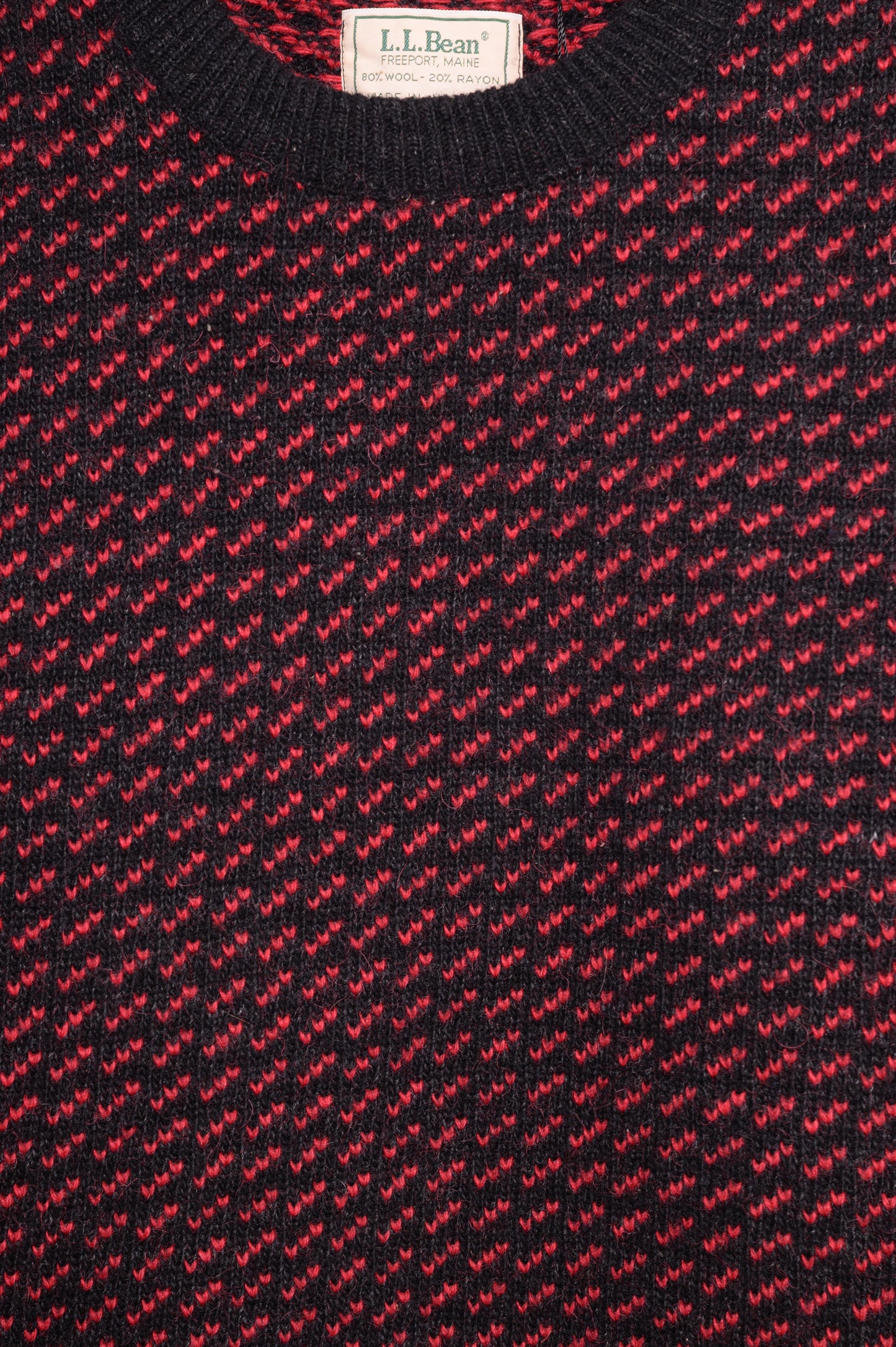 1980s L.L. Bean Wool Sweater