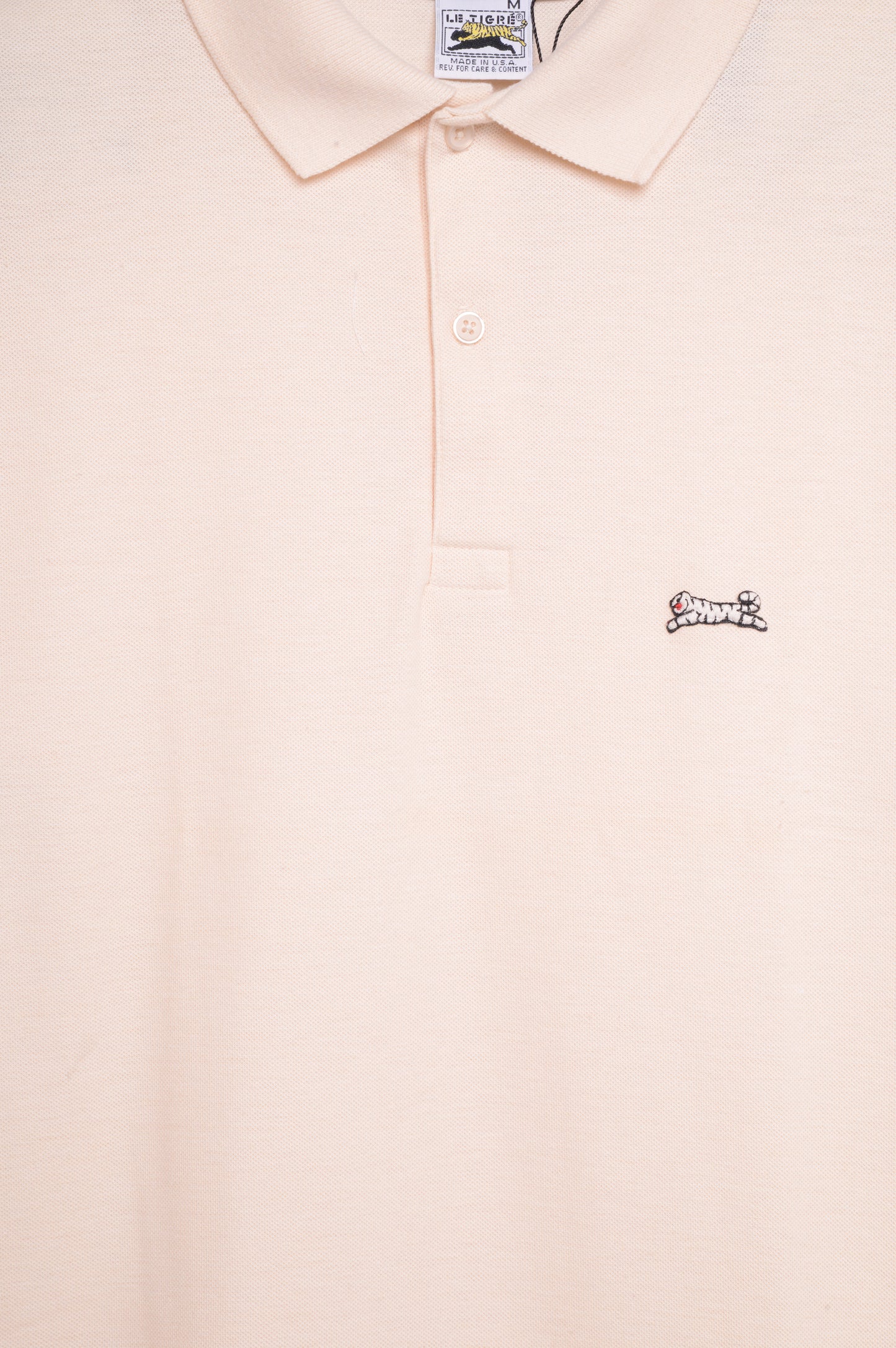 Cream Le Tiger Polo USA