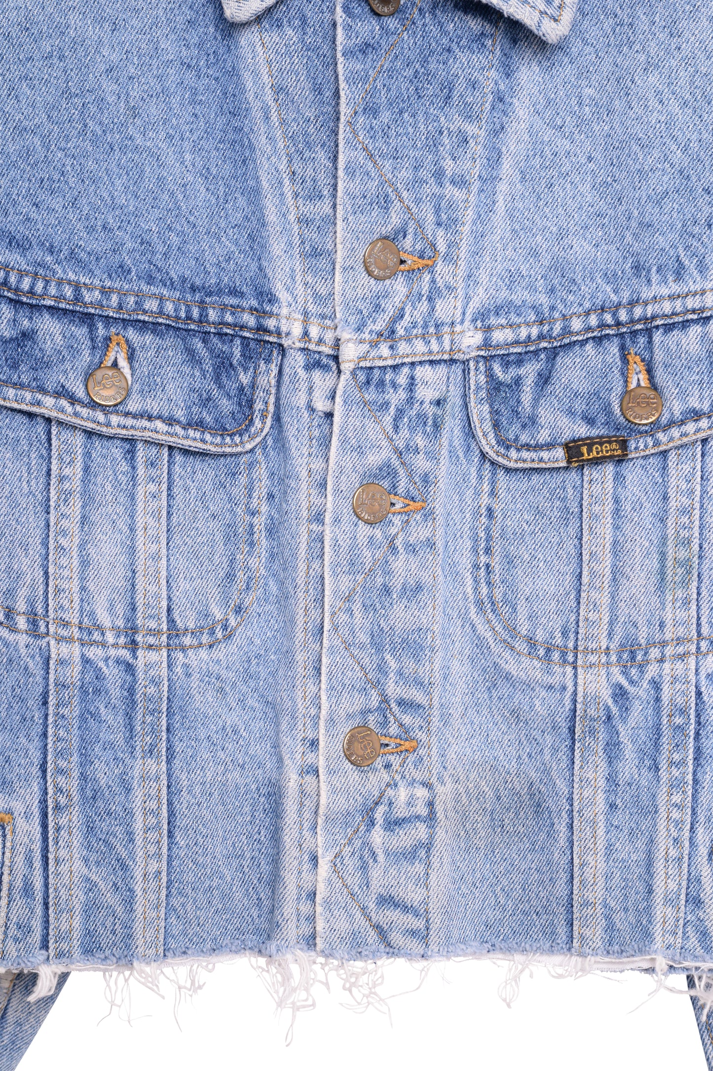 1980s Lee Cropped Denim Jacket USA