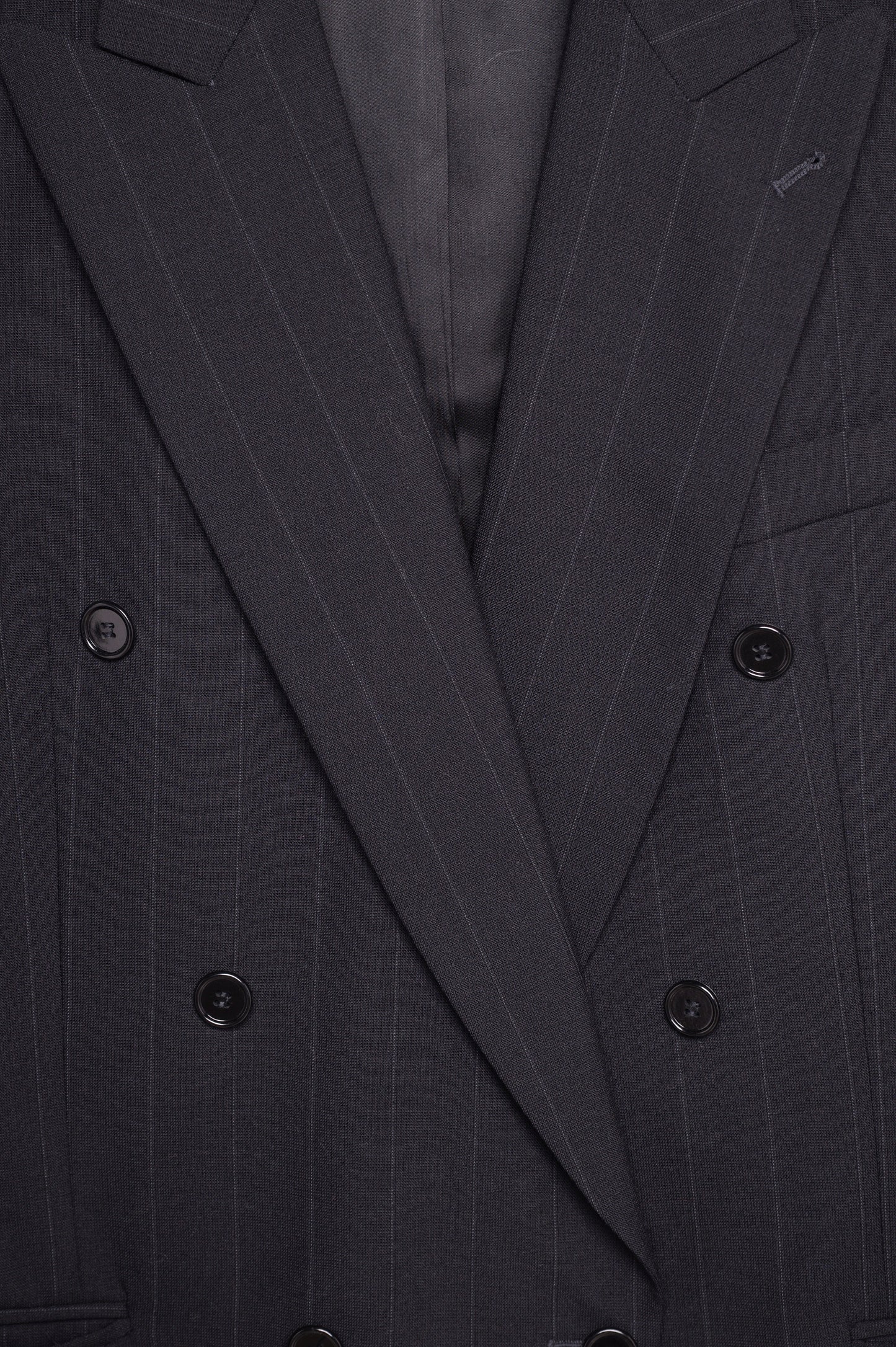 Pinstripe Double Breasted Blazer