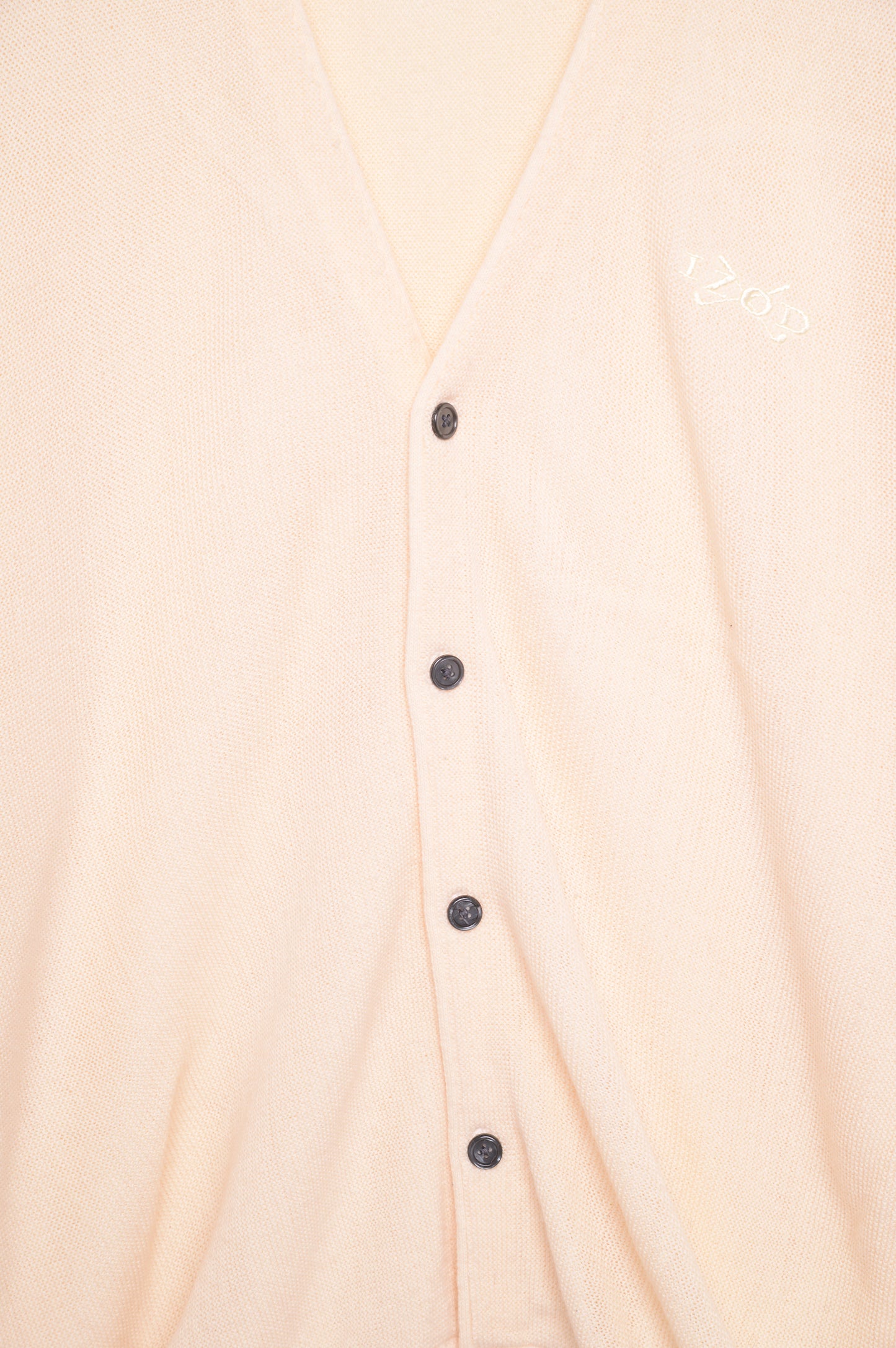 Cream Lacoste Cardigan