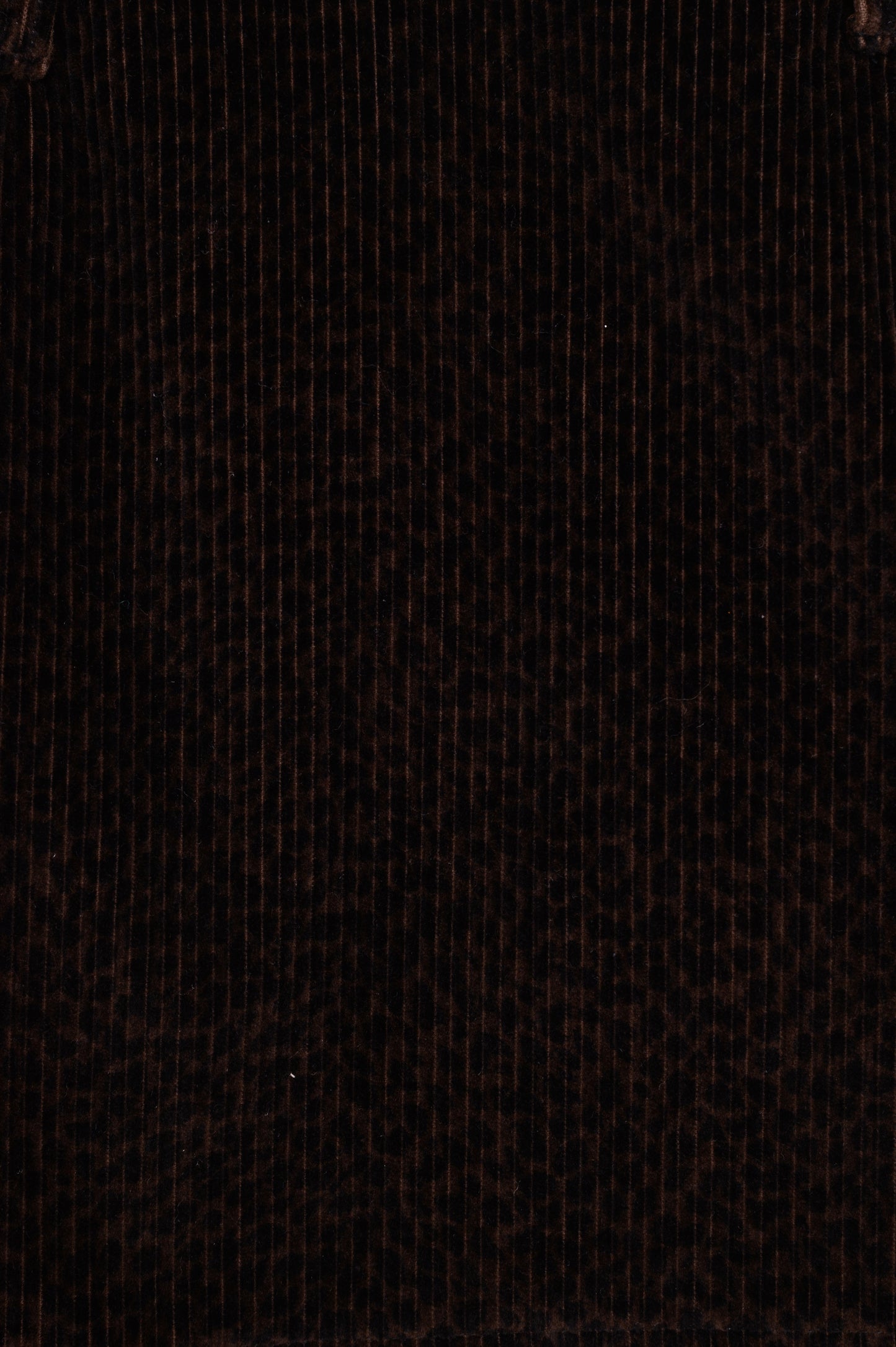 1990s Brown Corduroy Mini Skirt