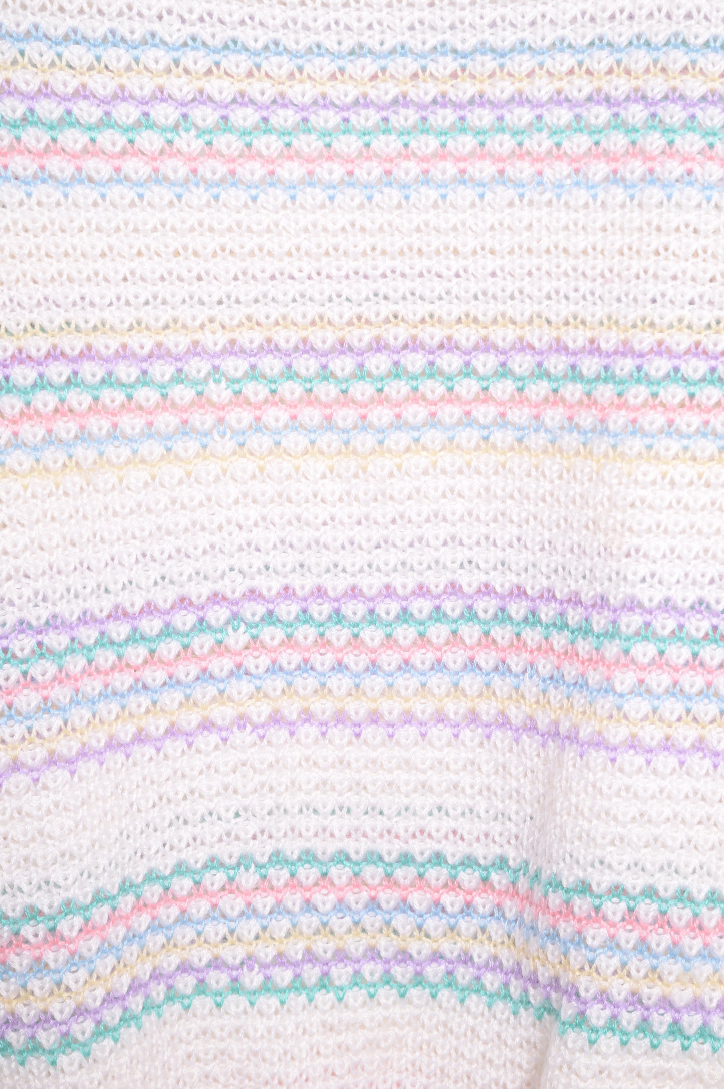 1980s Pastel Stripe Sweater