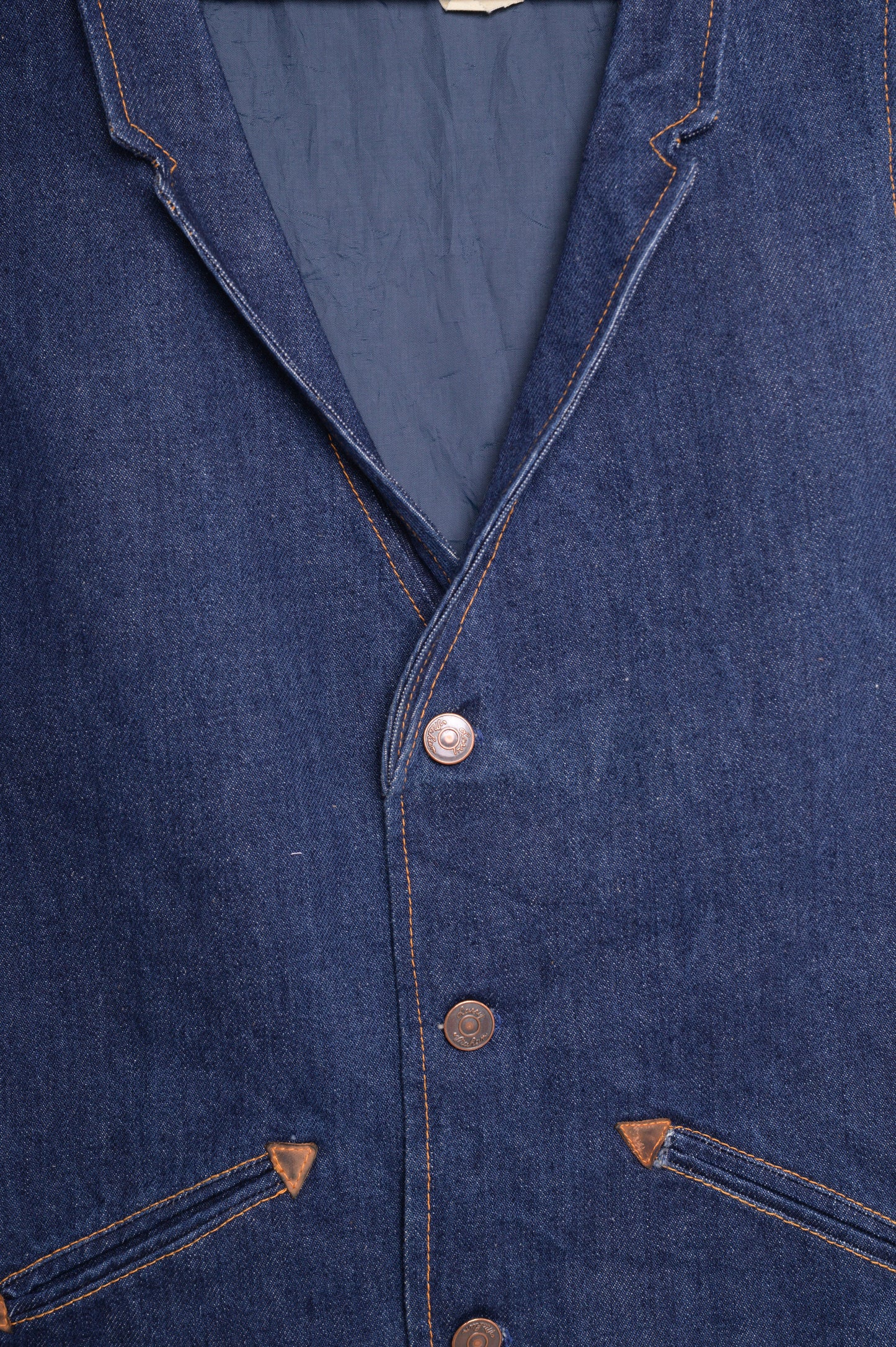 1970s Budweiser Denim Vest