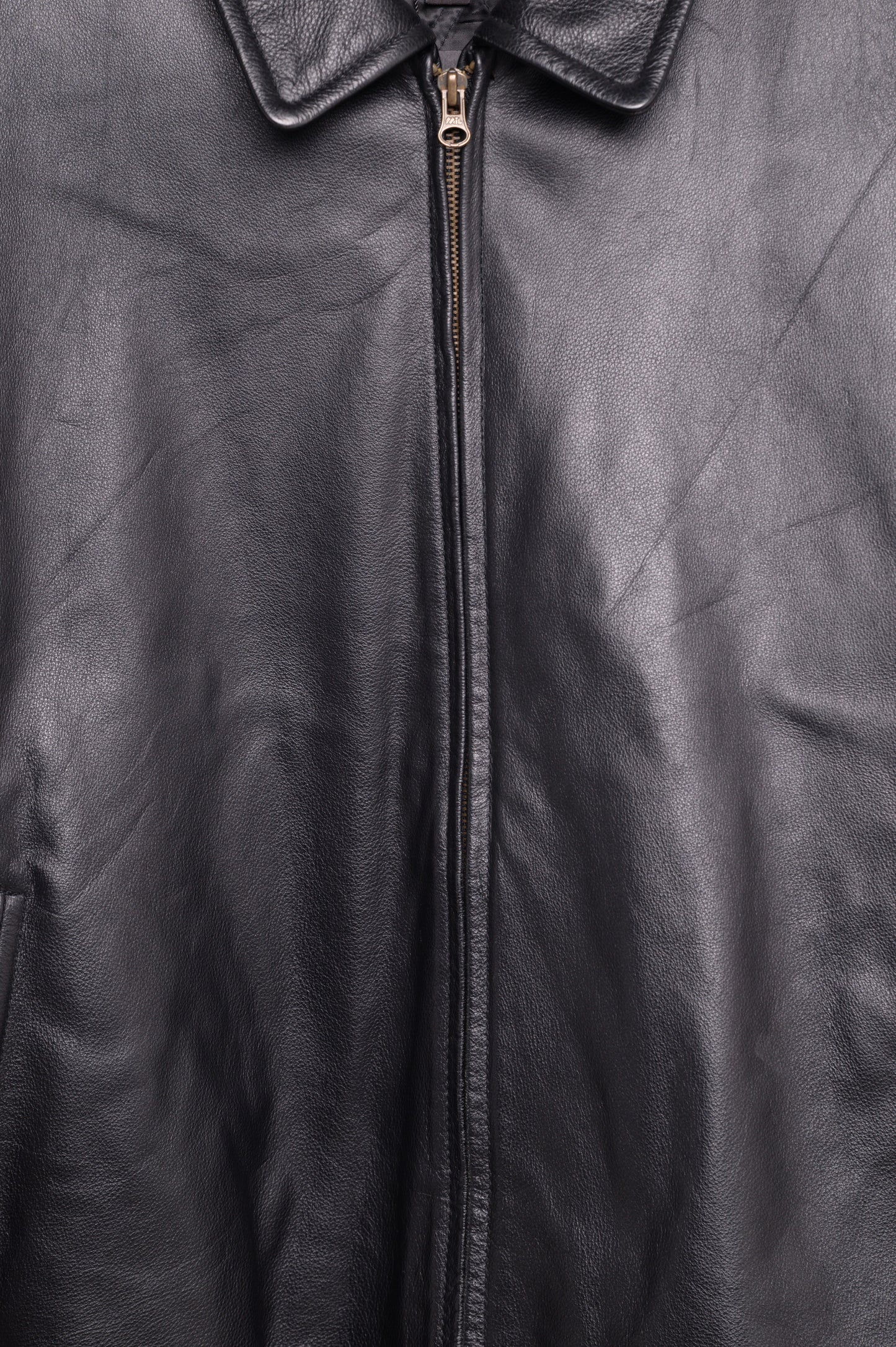 1990s Leather Bomber