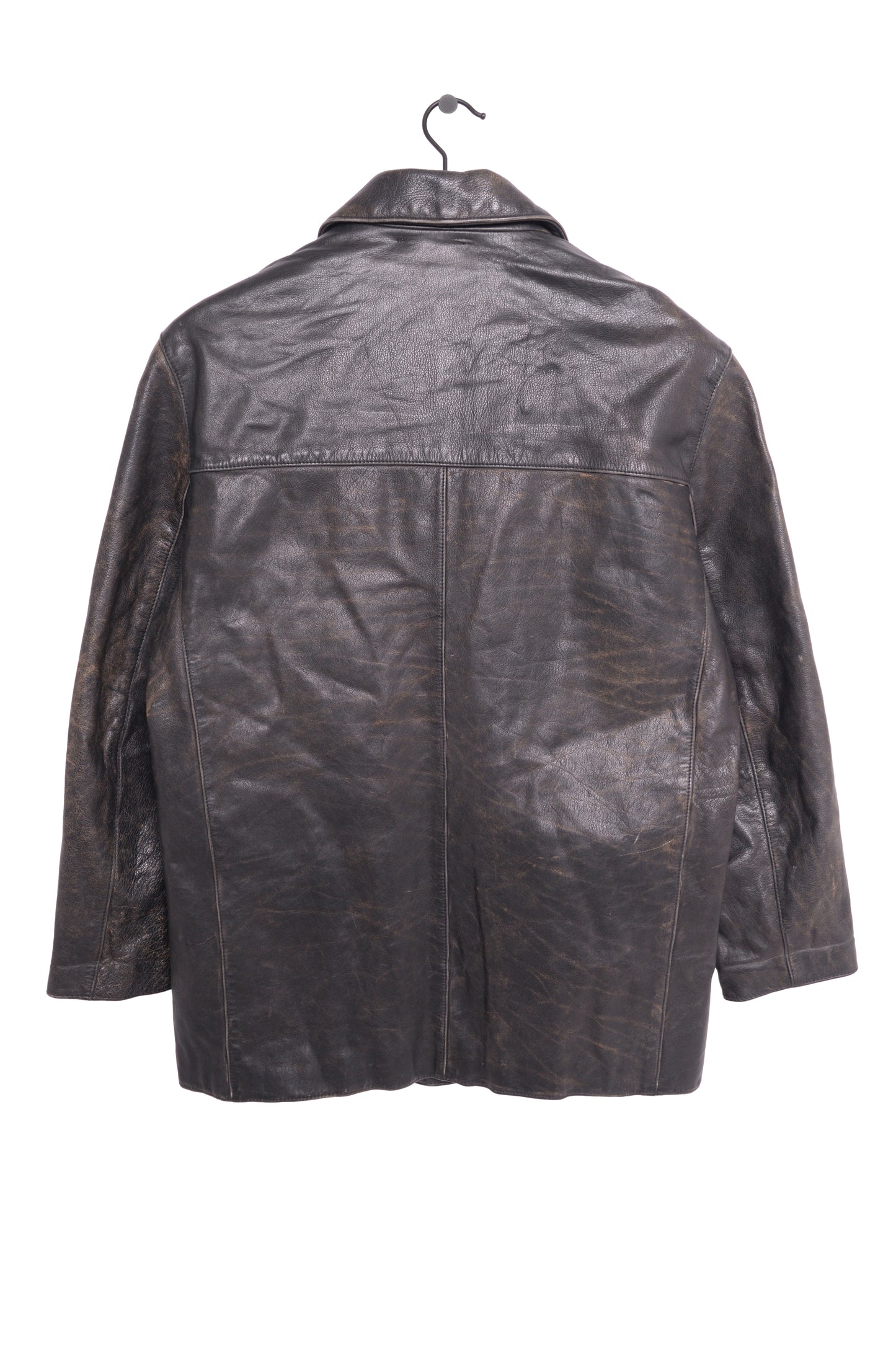 1990s Faded Leather Jacket