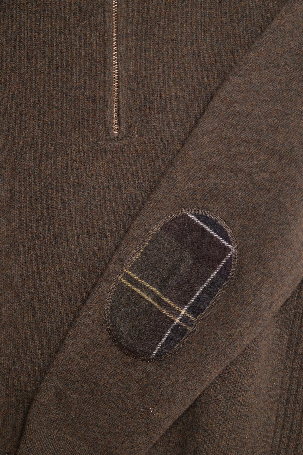 Half-Zip Soft Wool Sweater