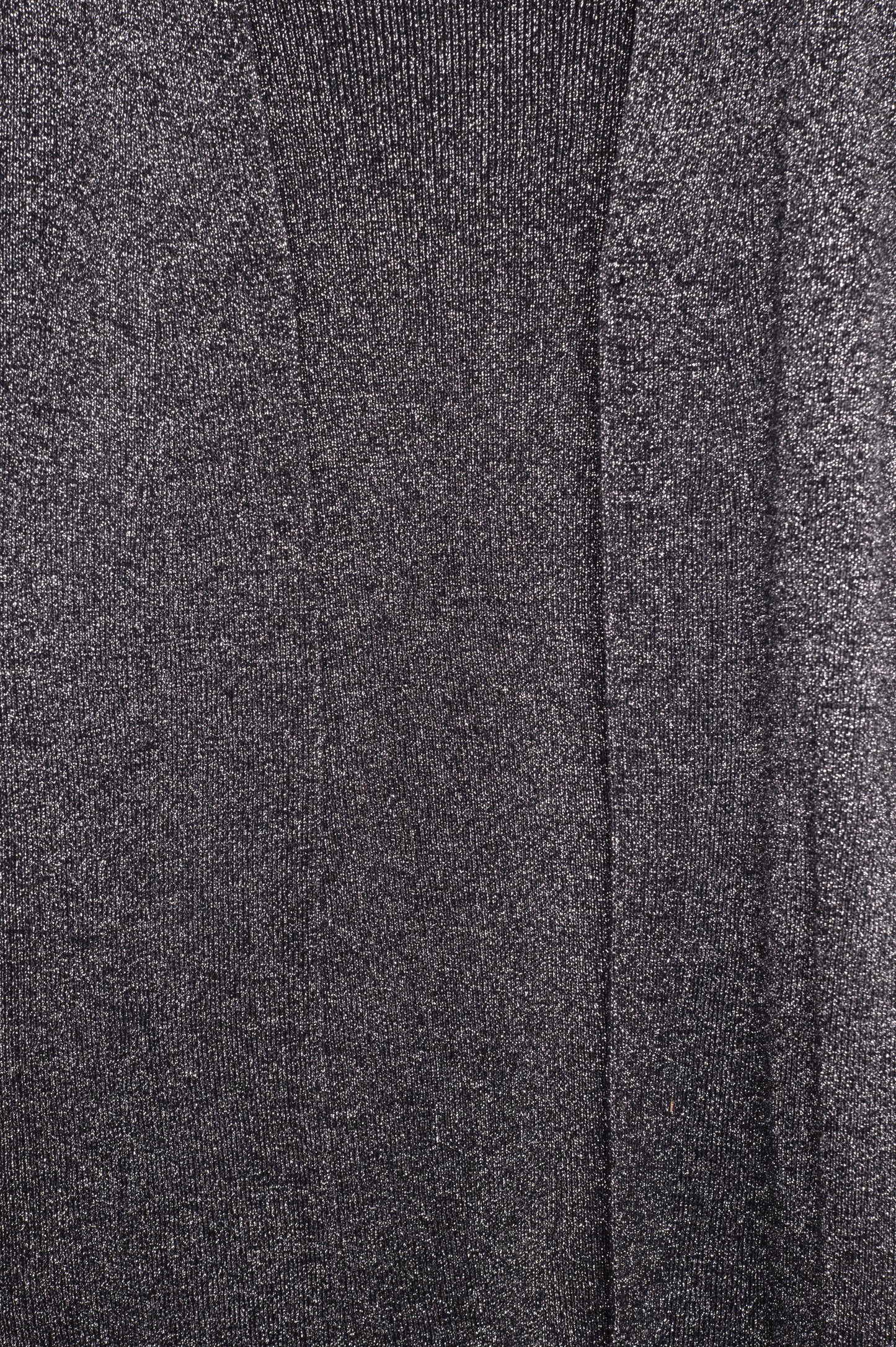Silver Metallic Open Cardigan