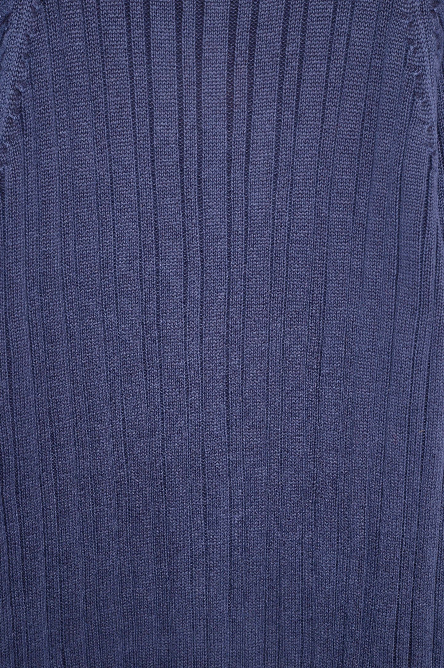 Ribbed Navy Sweater