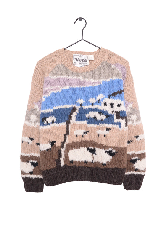 1980s Woolrich Sheep Wool Sweater