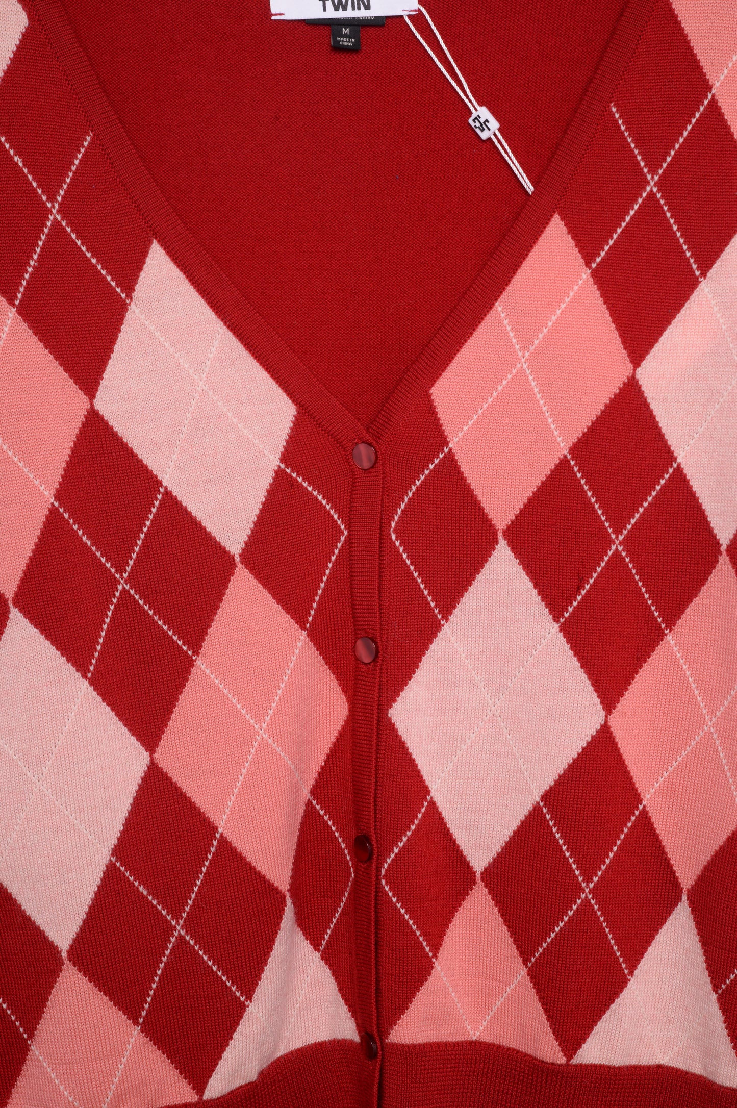 Argyle Wool Sweater Vest