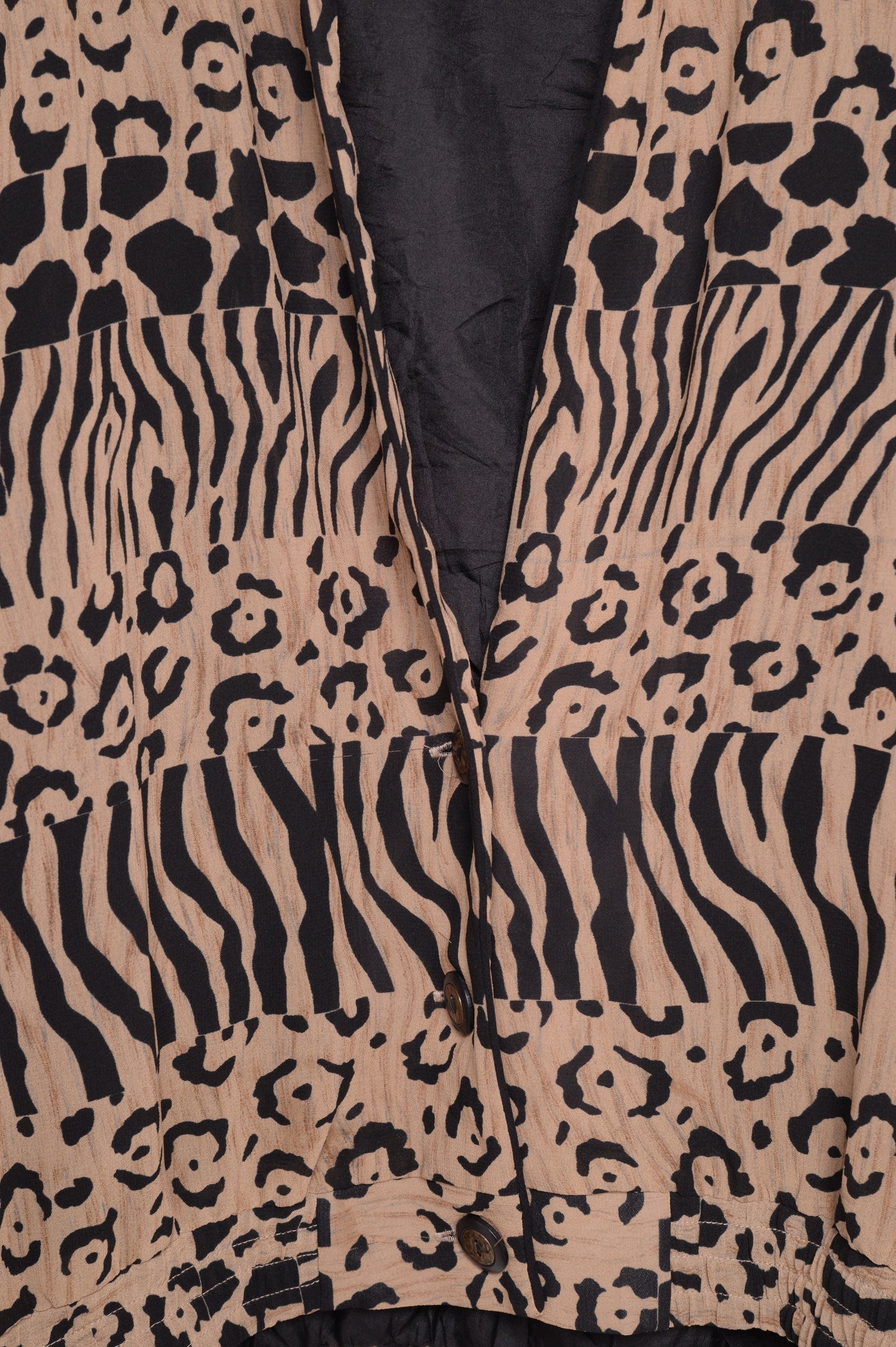 1980s Animal Print Lightweight Jacket