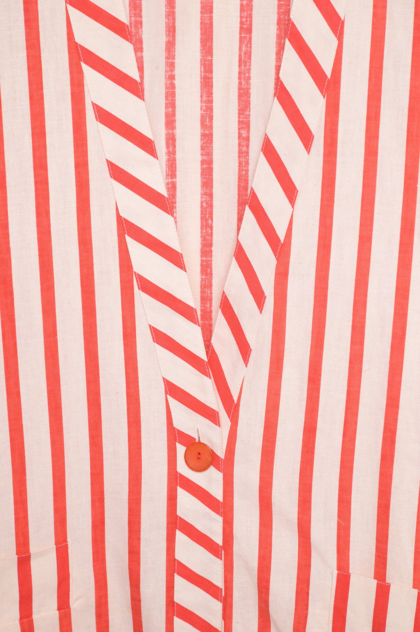 1980s Striped Kimono