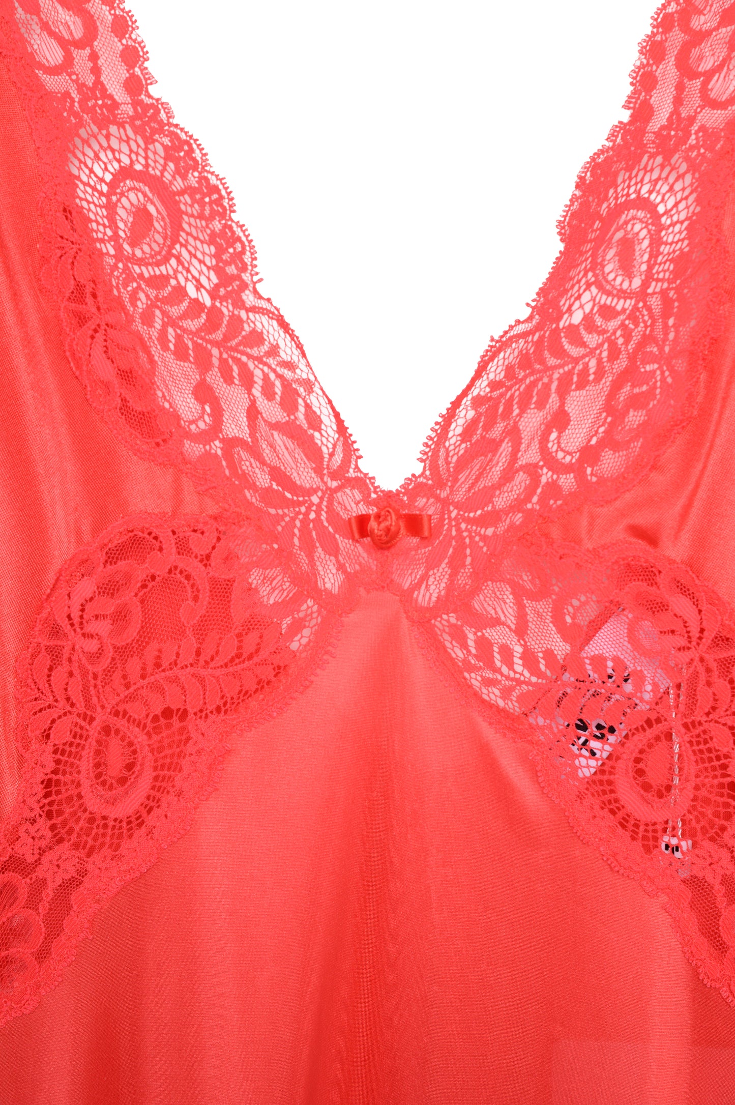 1950s Lace Trim Slip Dress USA