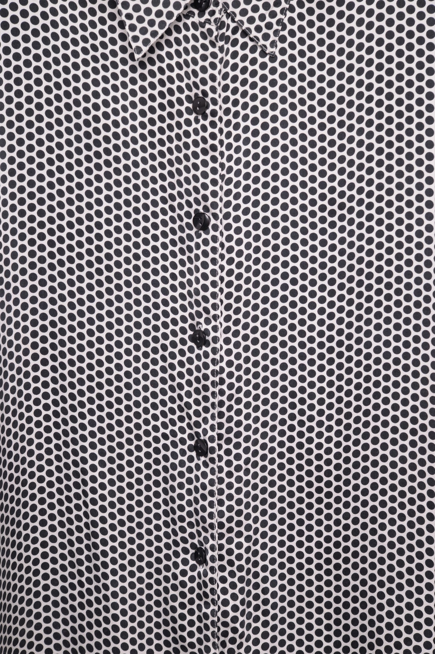 Soft Polka Dot Silk Top