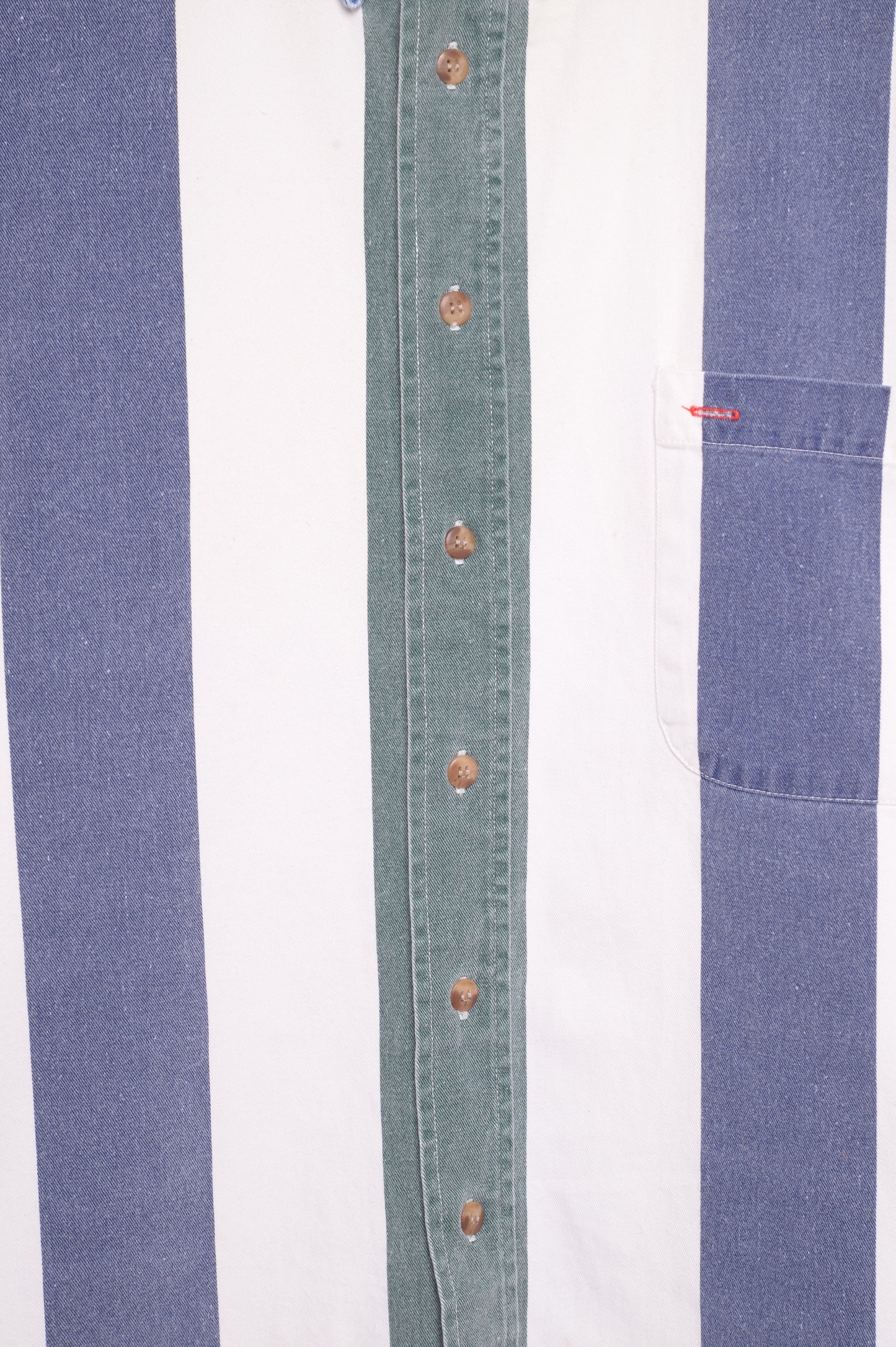 Faded Striped Button Down