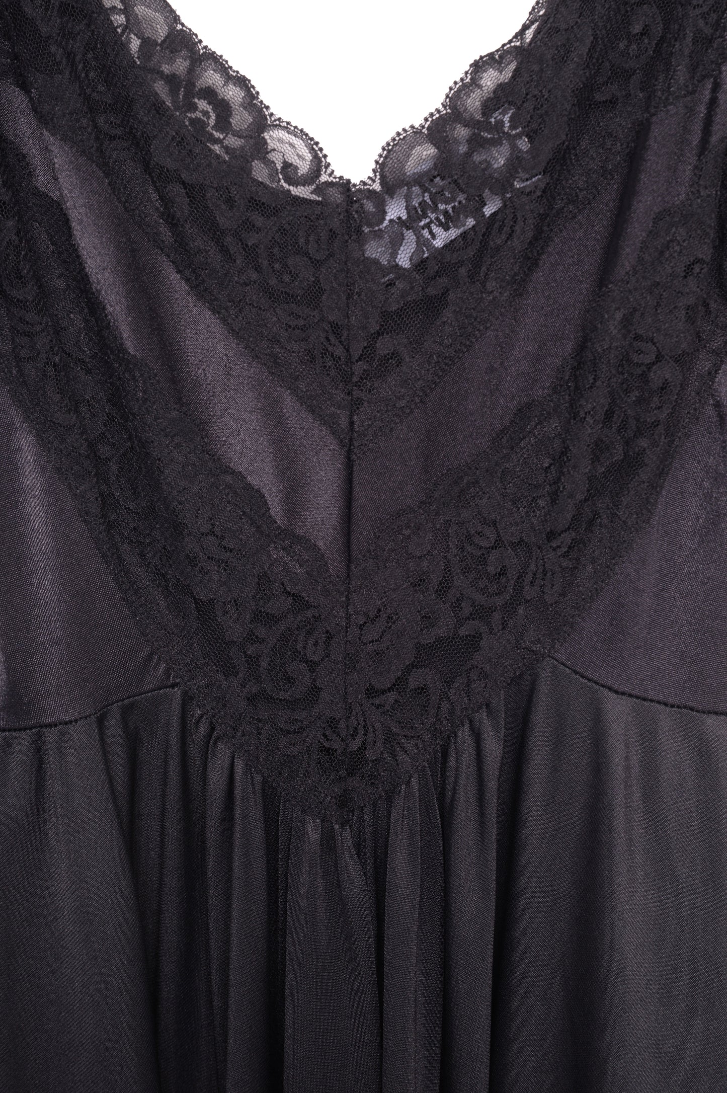 Lace Trim Maxi Slip Dress USA