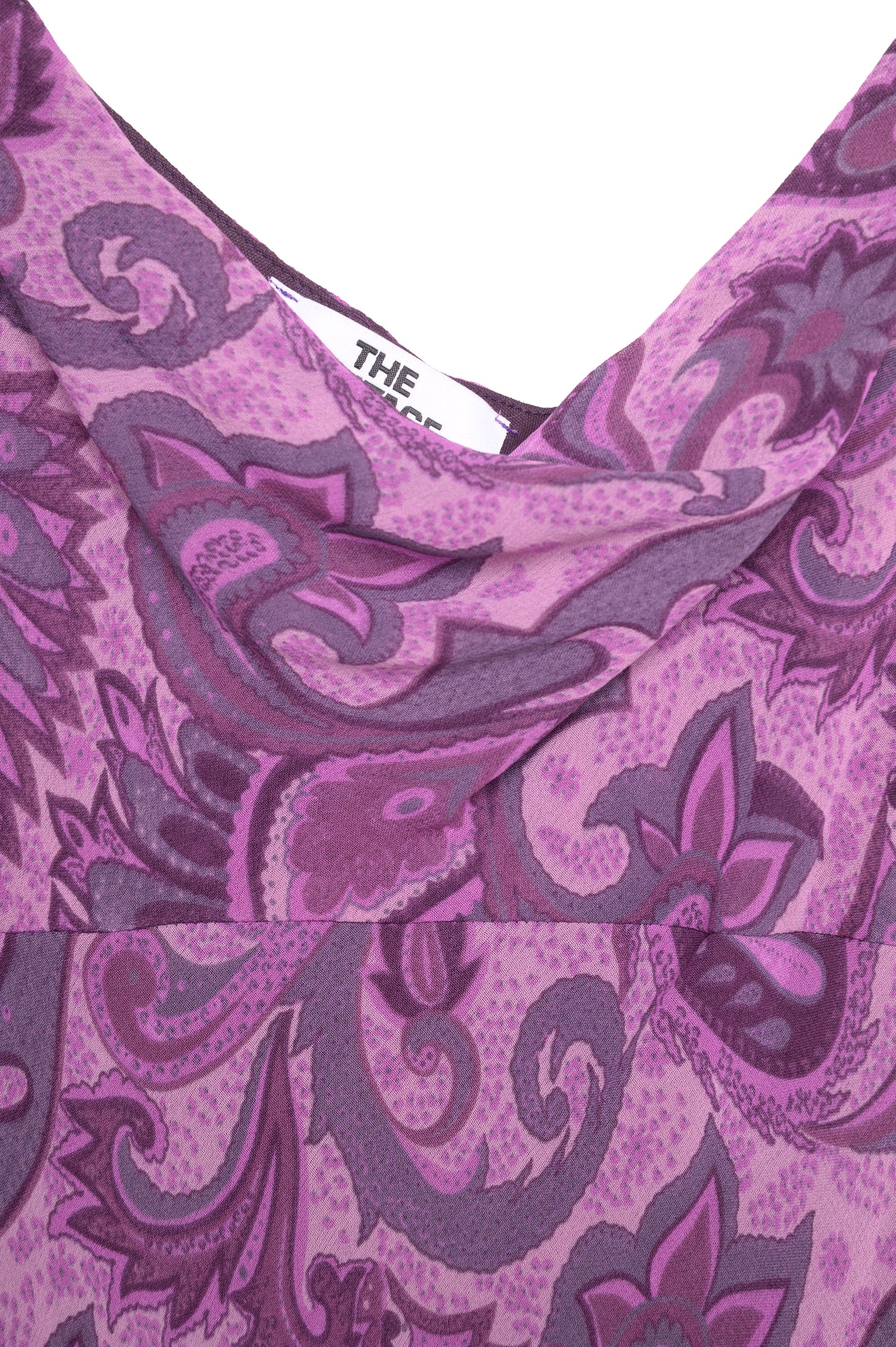 Y2K Paisley Midi Dress USA