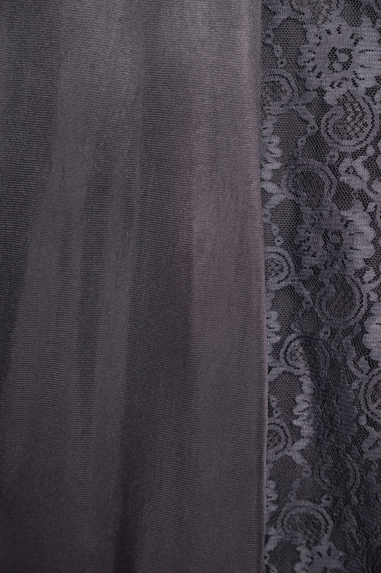 Lace Panel Slip Maxi Dress