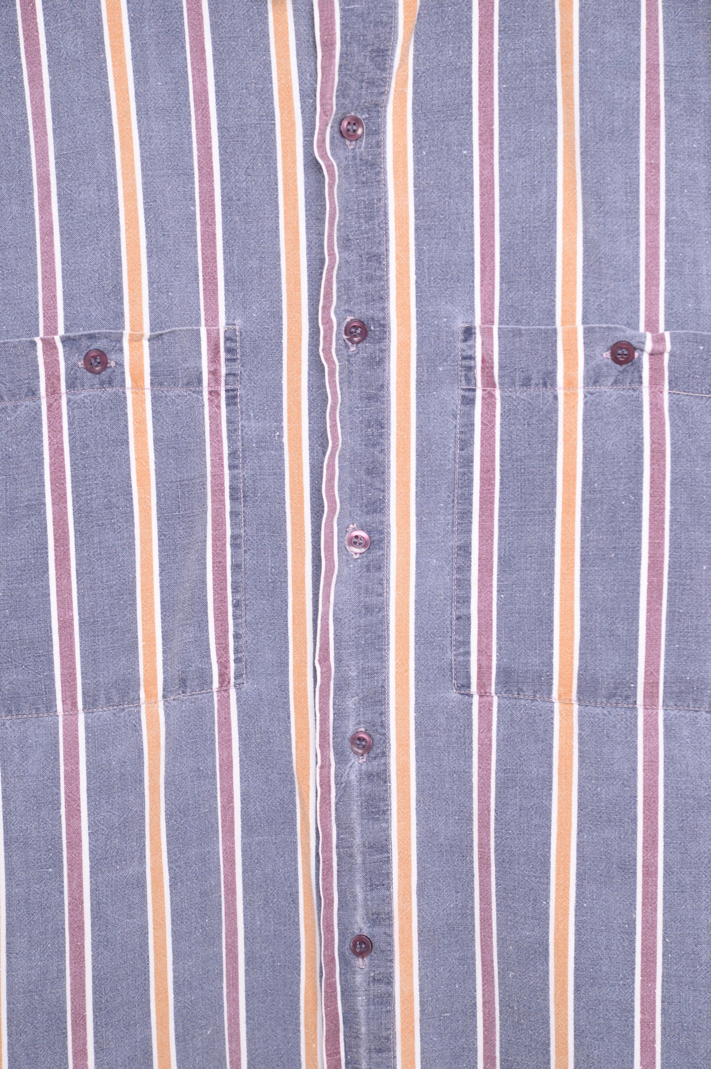 Faded Striped Button Down