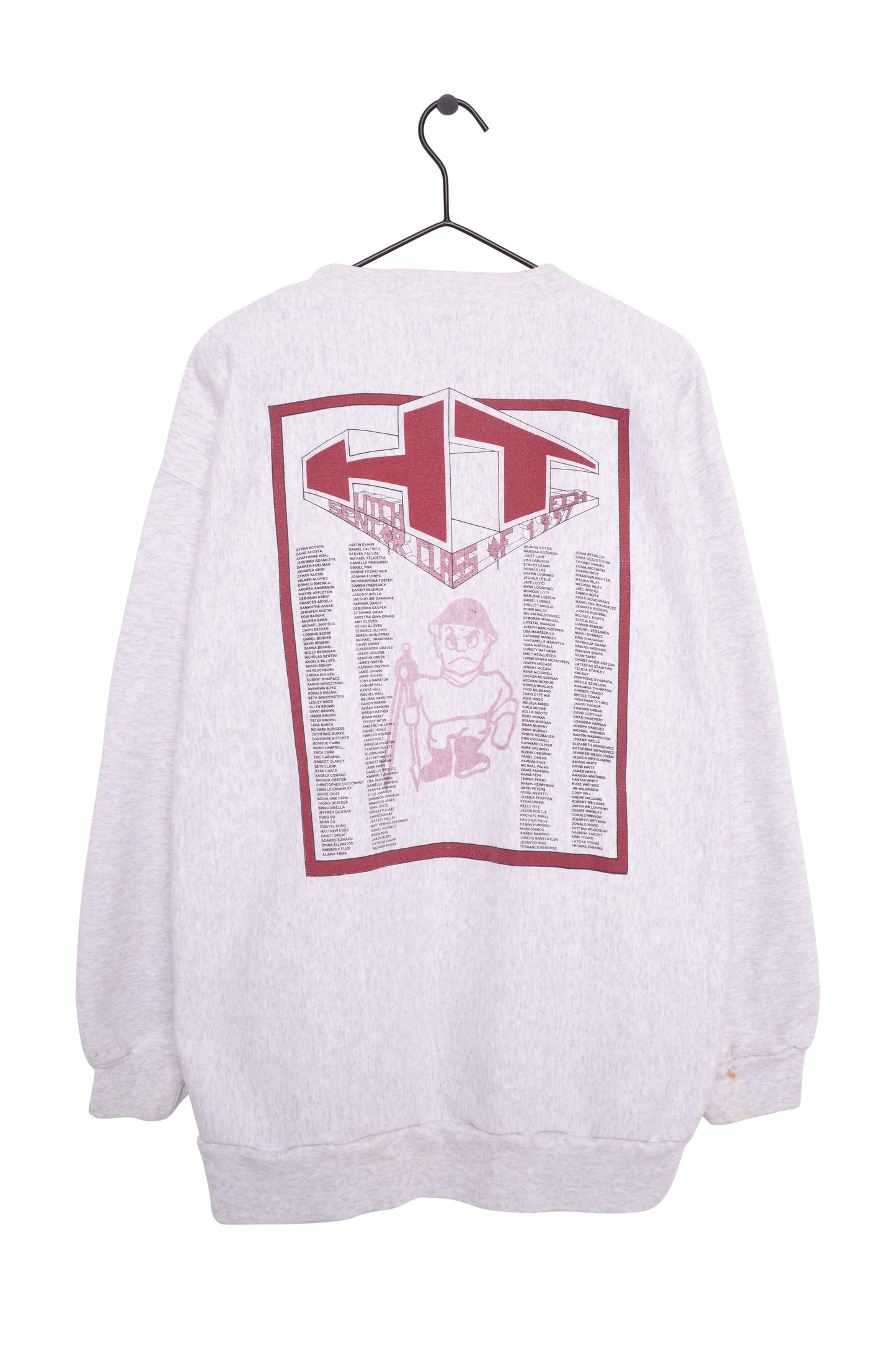 1997 Hutch Tech Seniors Sweatshirt USA