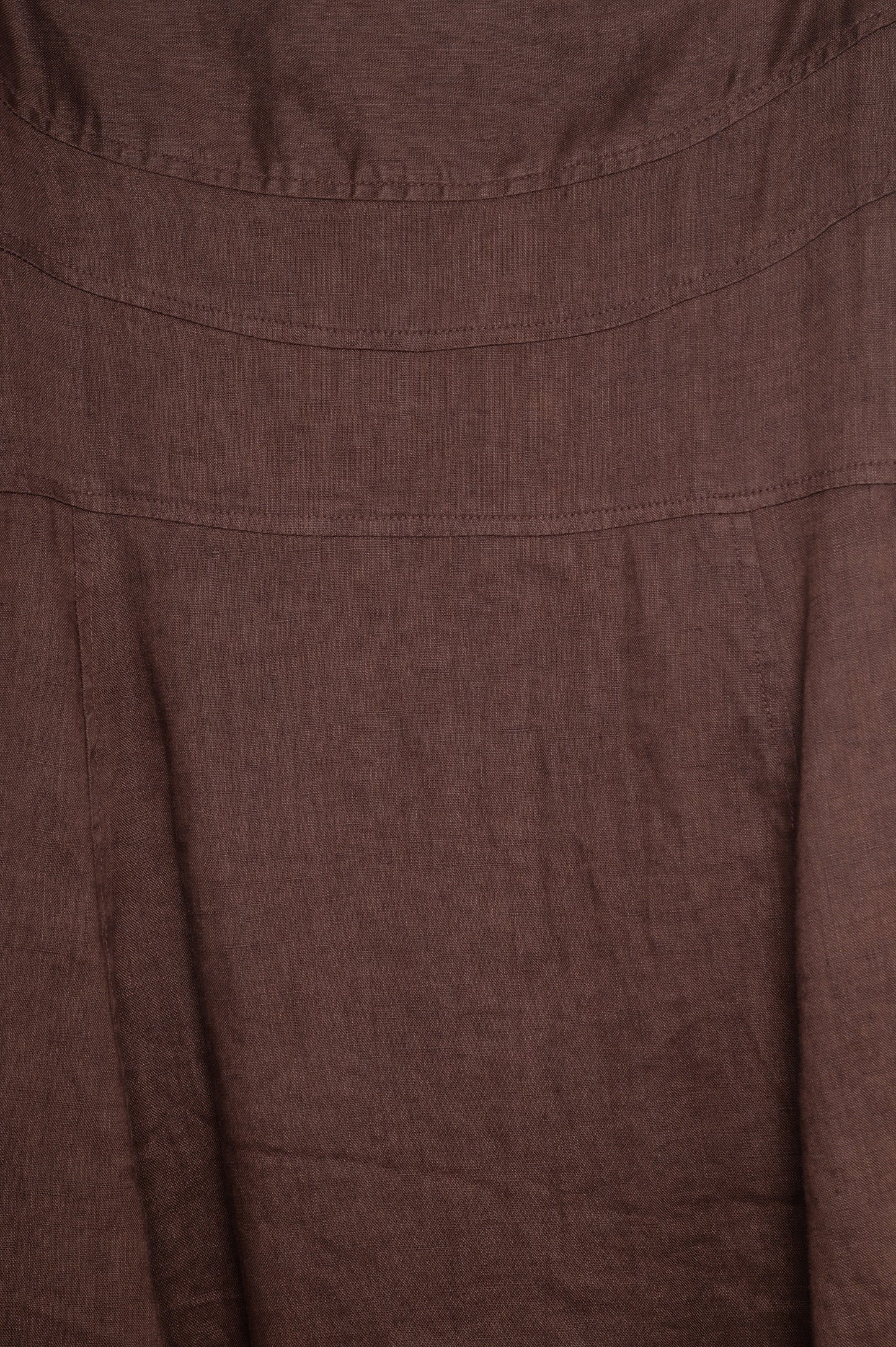 Y2K Linen Midi Skirt