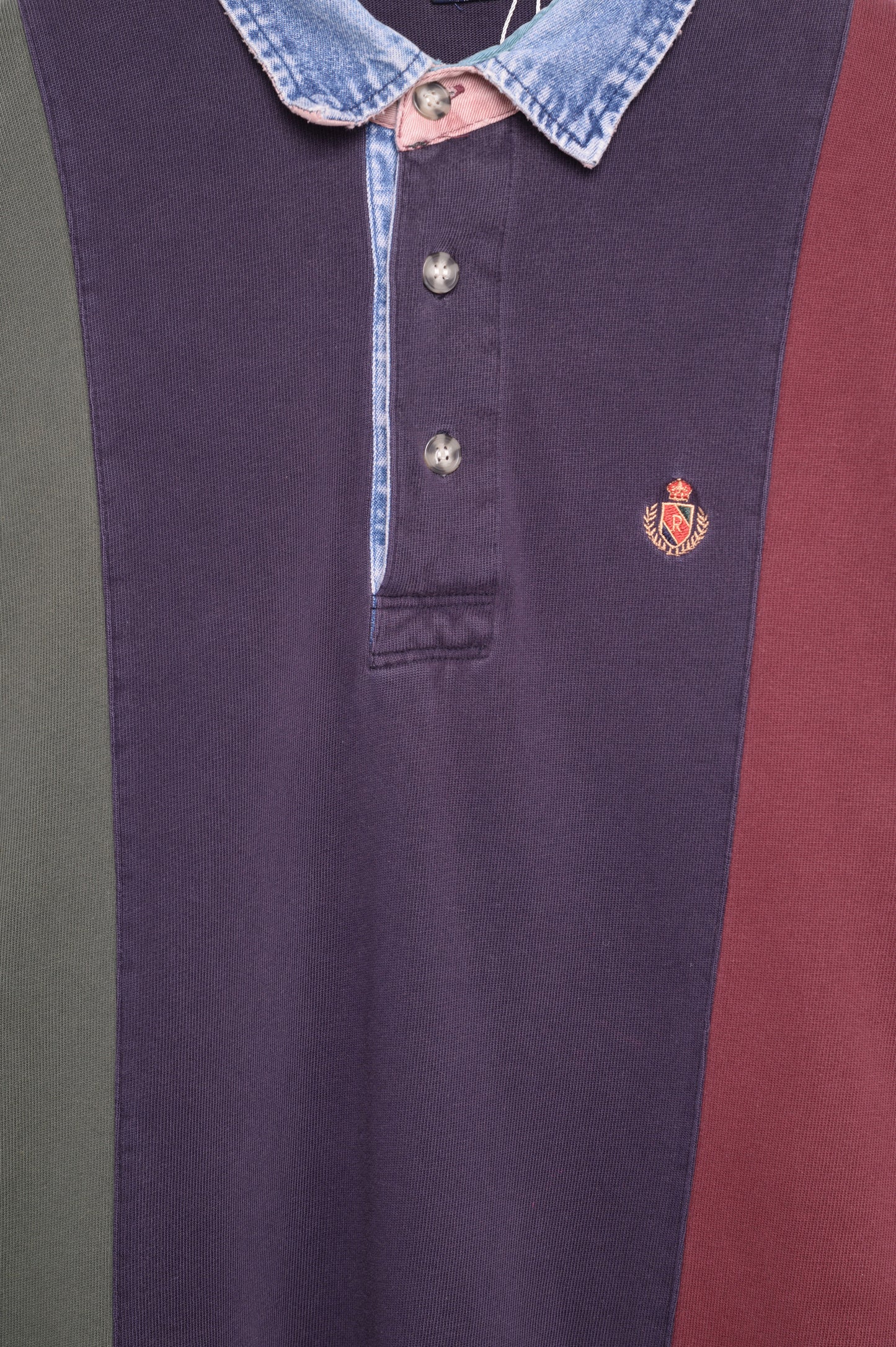 1990s Faded Rugby Shirt