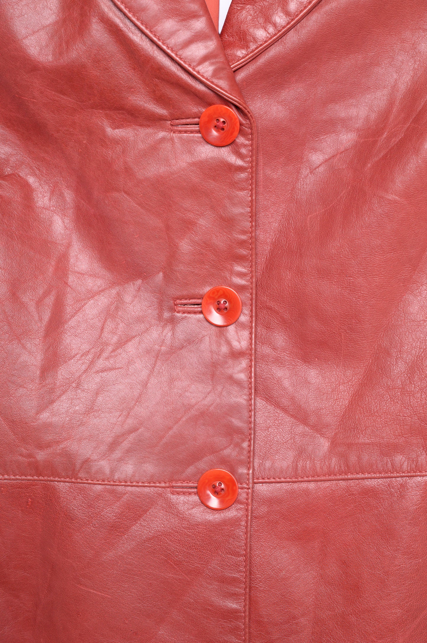 Rust Leather Jacket