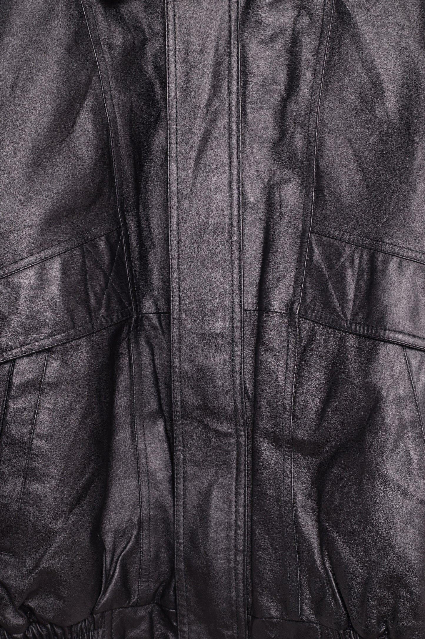 1990s Zip-Off Sleeve Leather Bomber