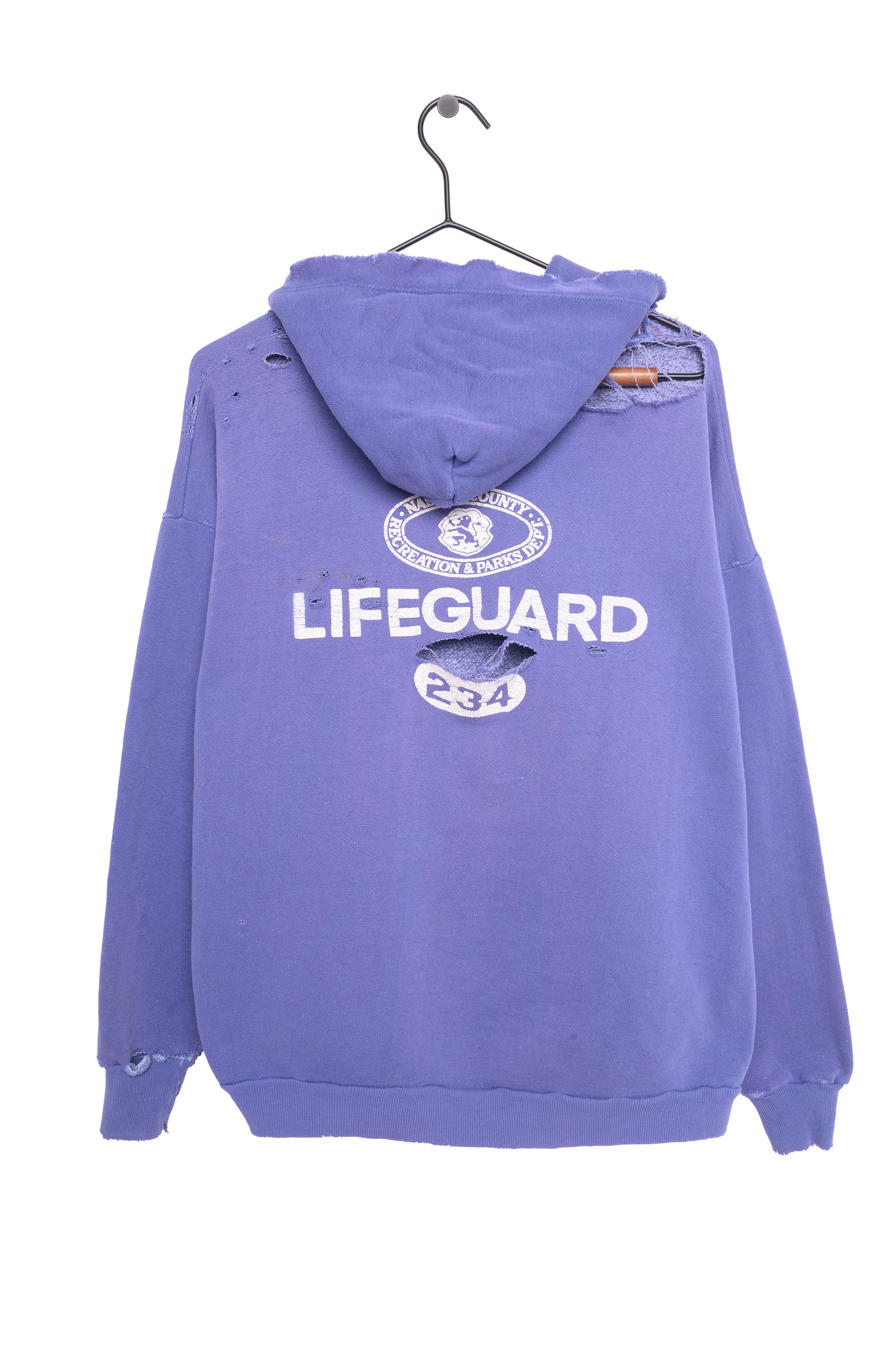 1960s Faded Russel Lifeguard Hoodie