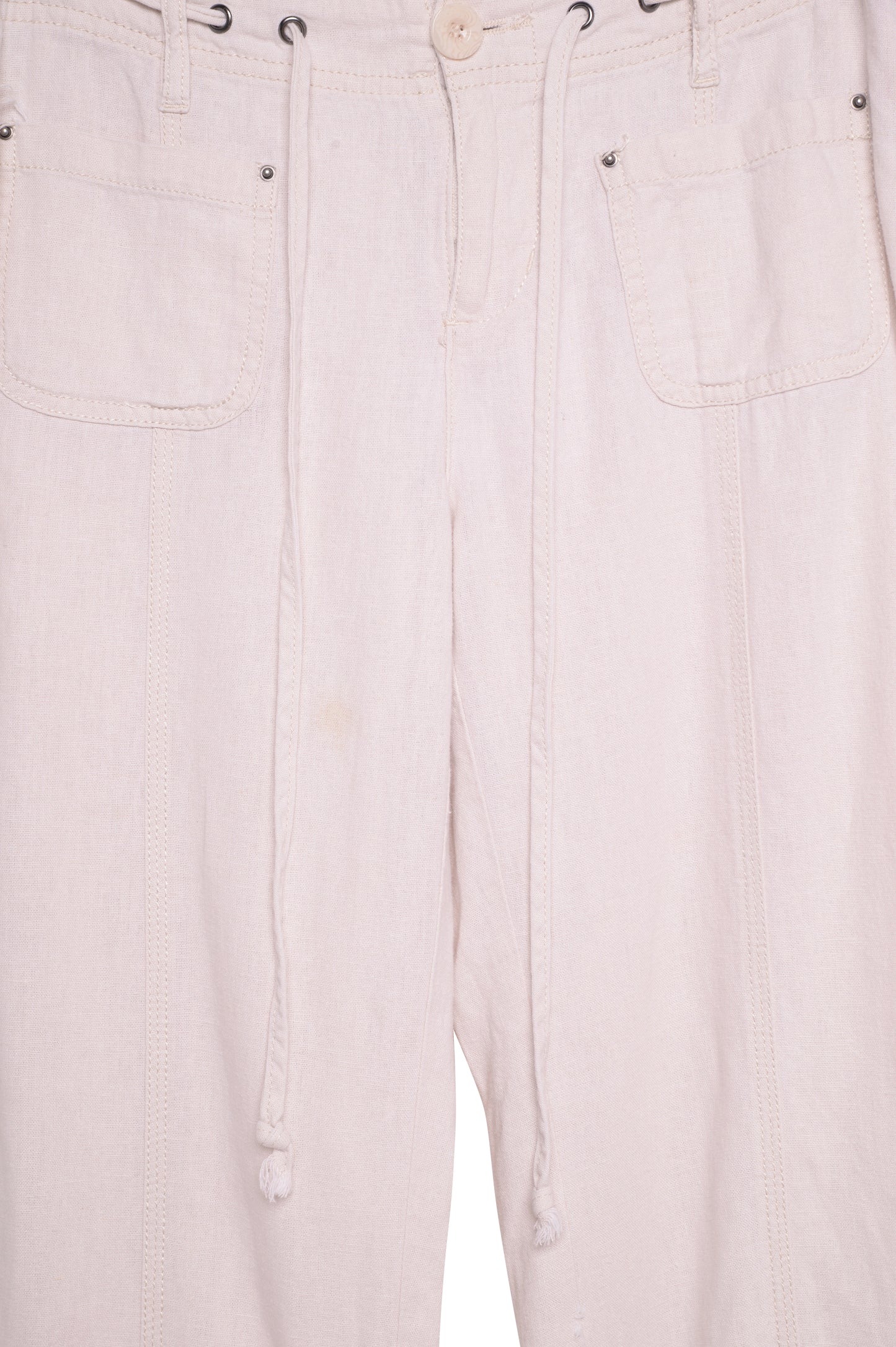 Y2K Linen Cargo Pants