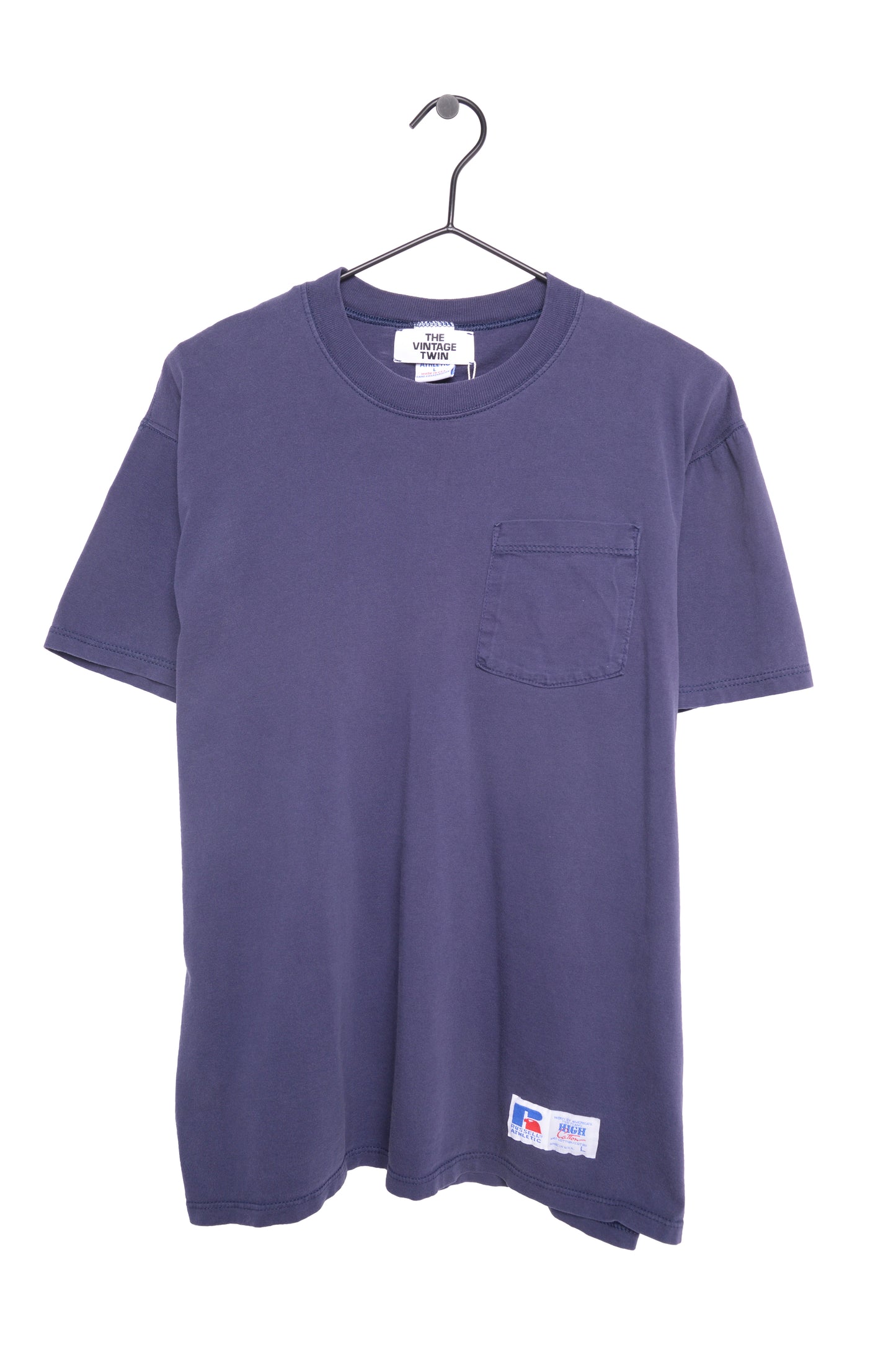 1990s Navy Russel Tee USA