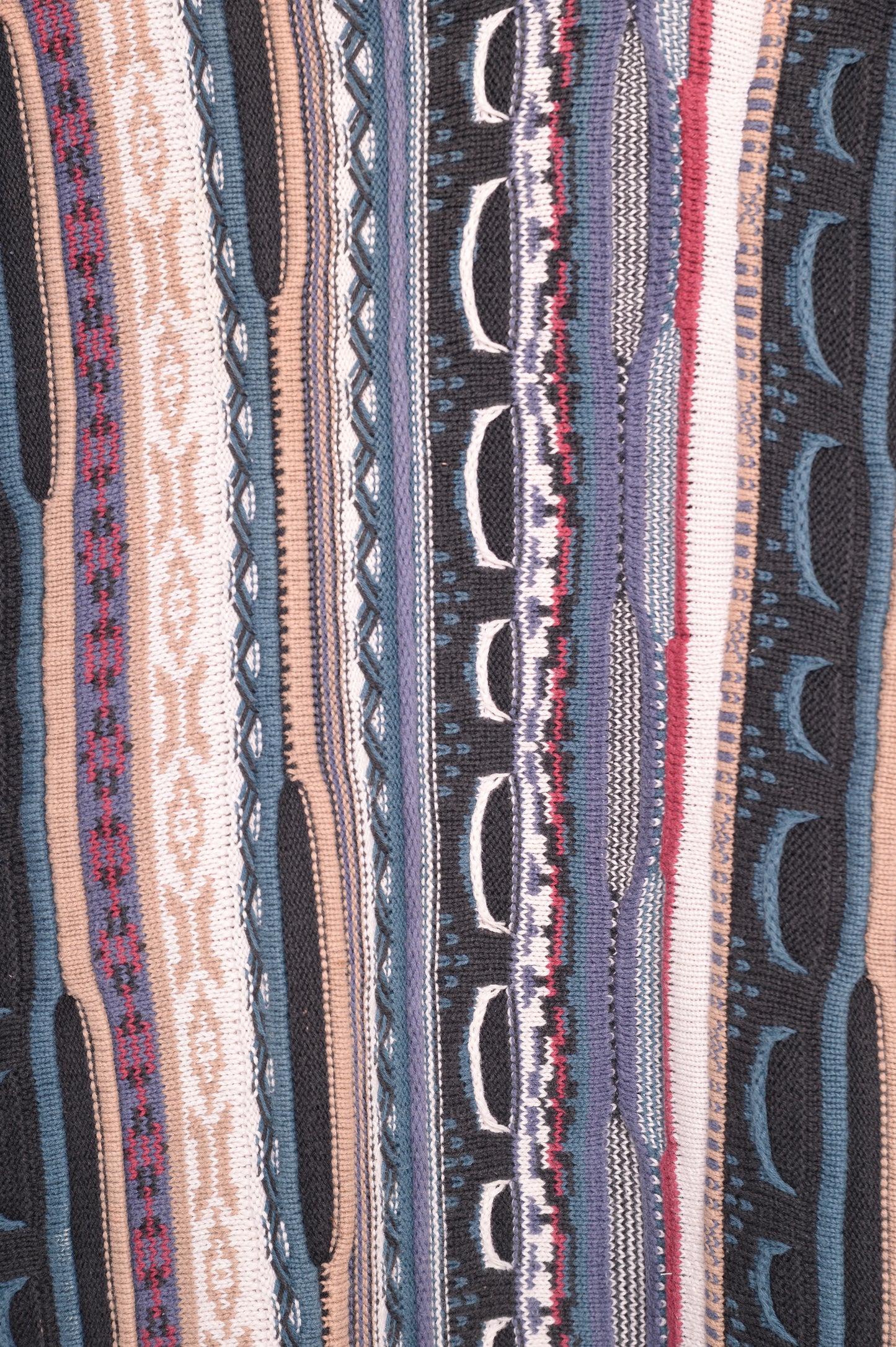 1980s Faded Textured Sweater