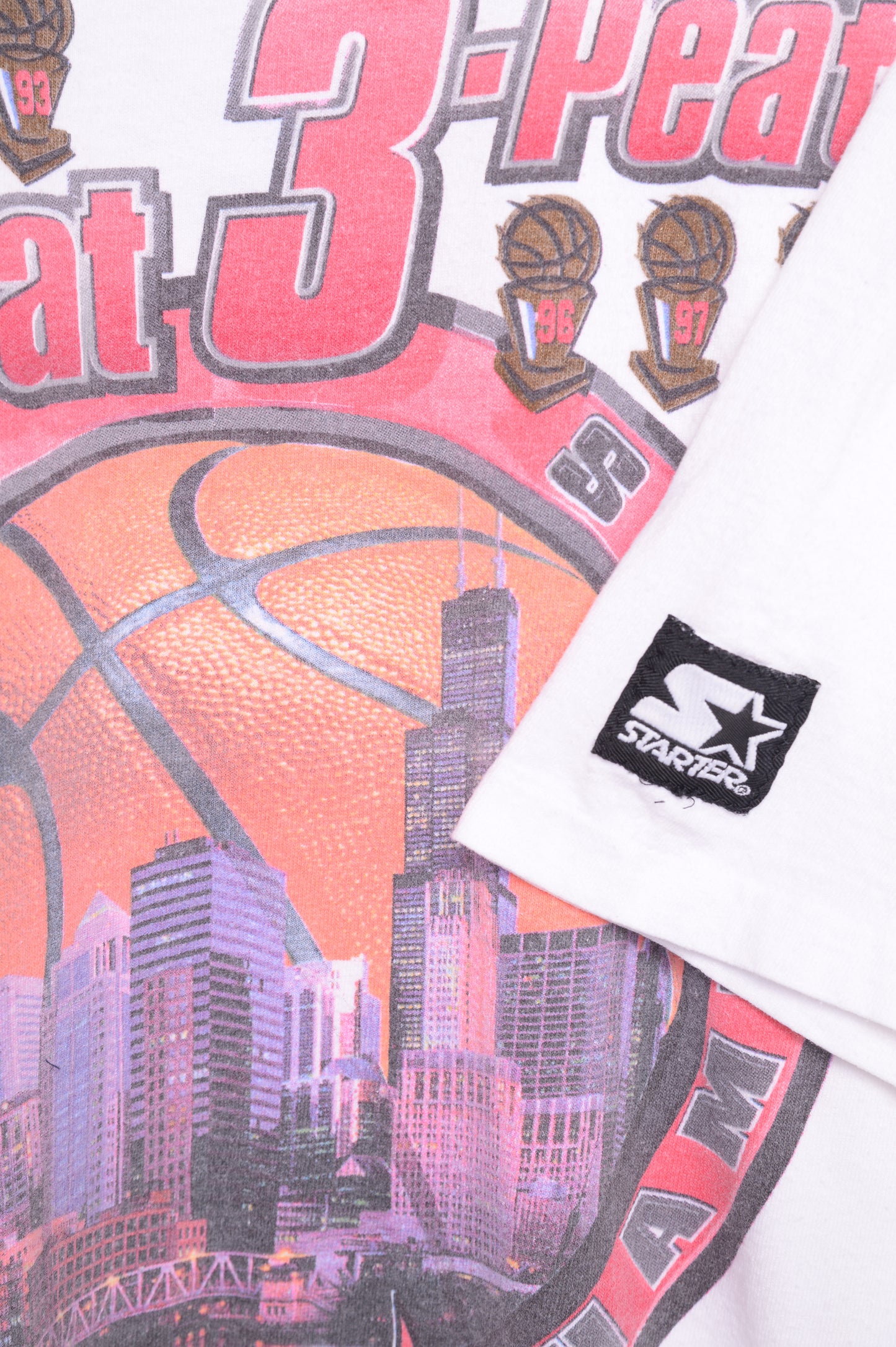 1998 Chicago Bulls 3-Peat Tee