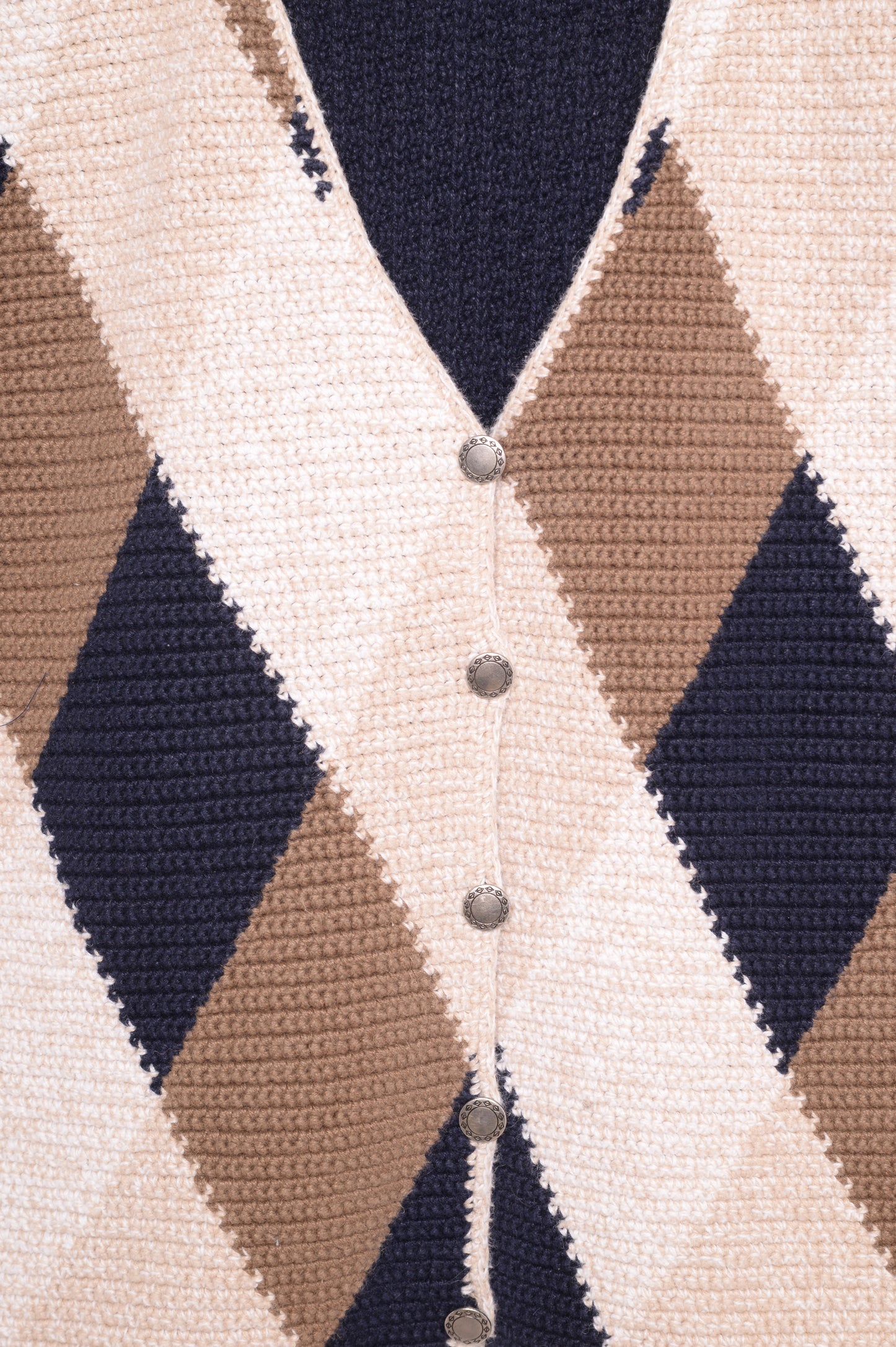 1990s Diamond Sweater Vest