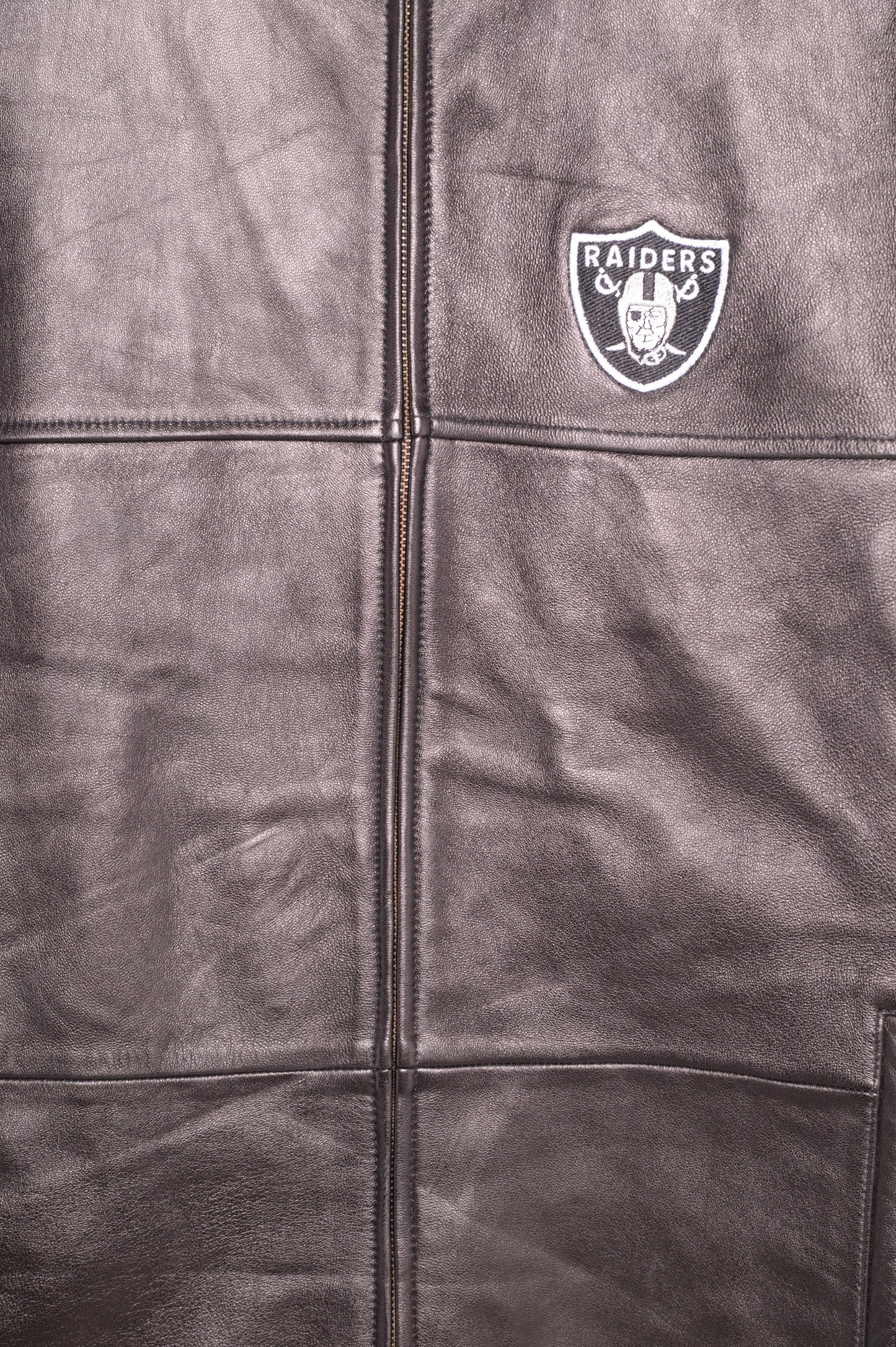 Las Vegas Raiders Soft Leather Jacket