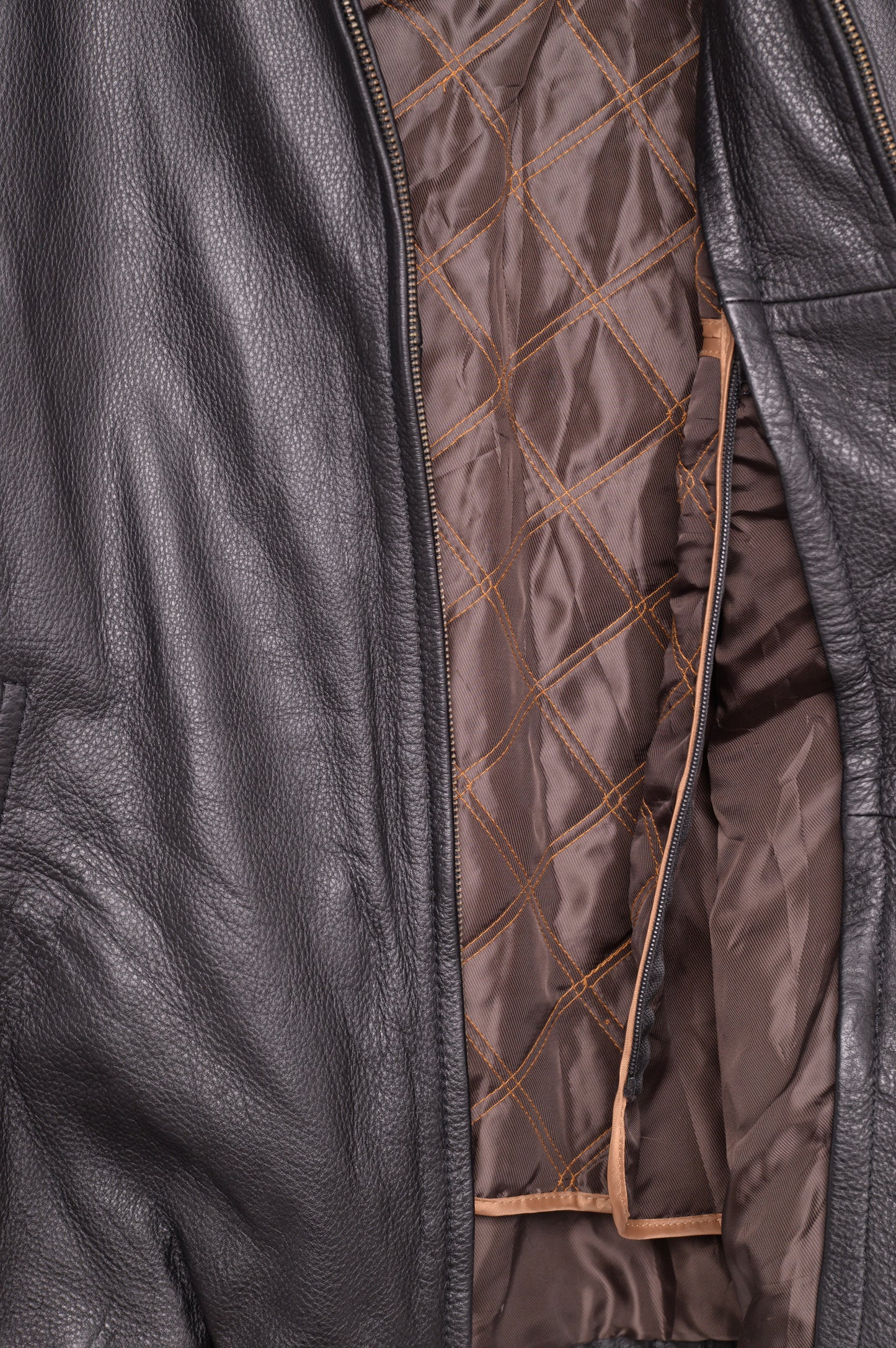 Leather Bomber