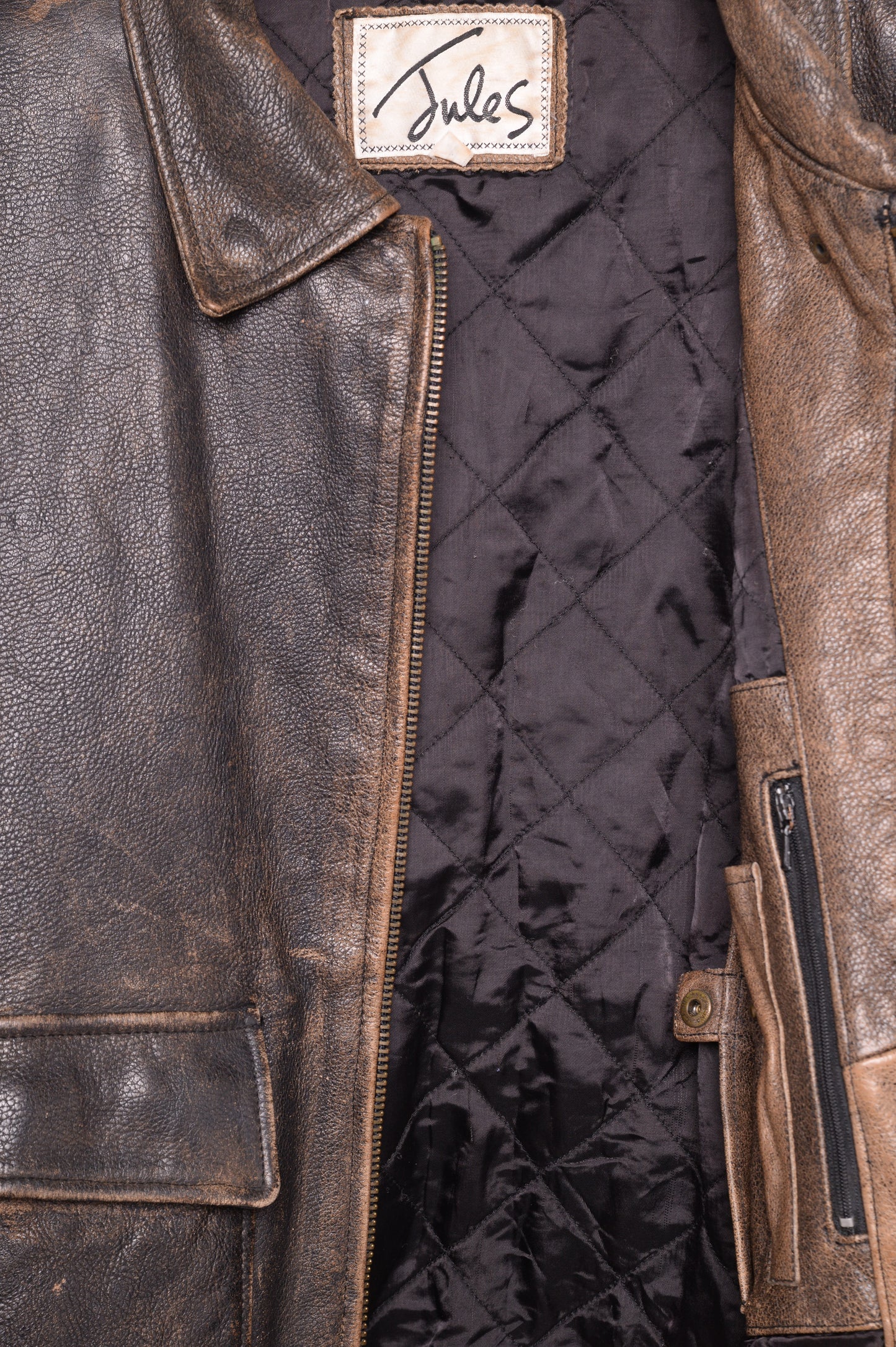 1980s Faded Jules Leather Jacket