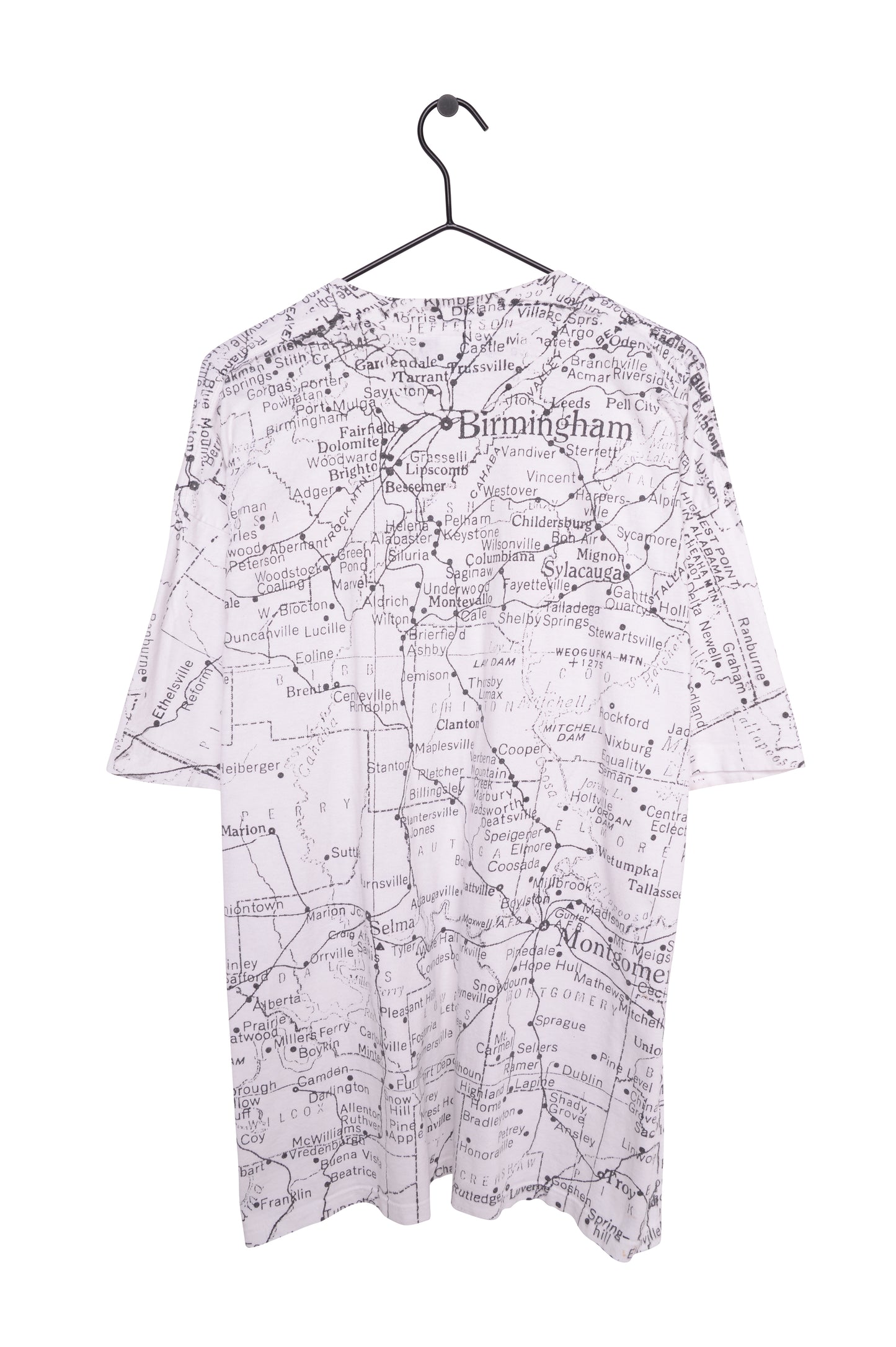 Alabama Map All-Over Tee USA