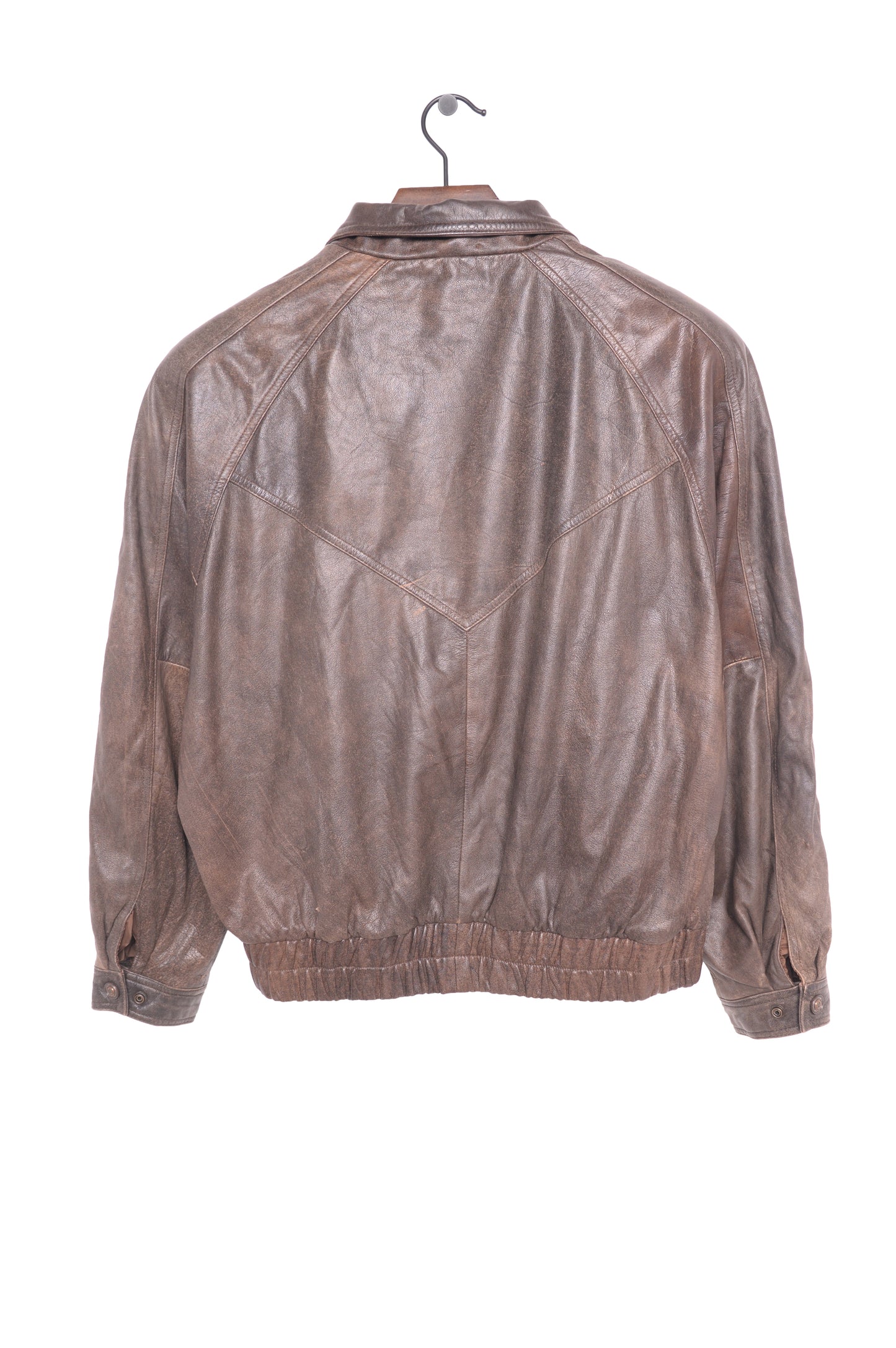 1990s Wilson's Faded Leather Bomber