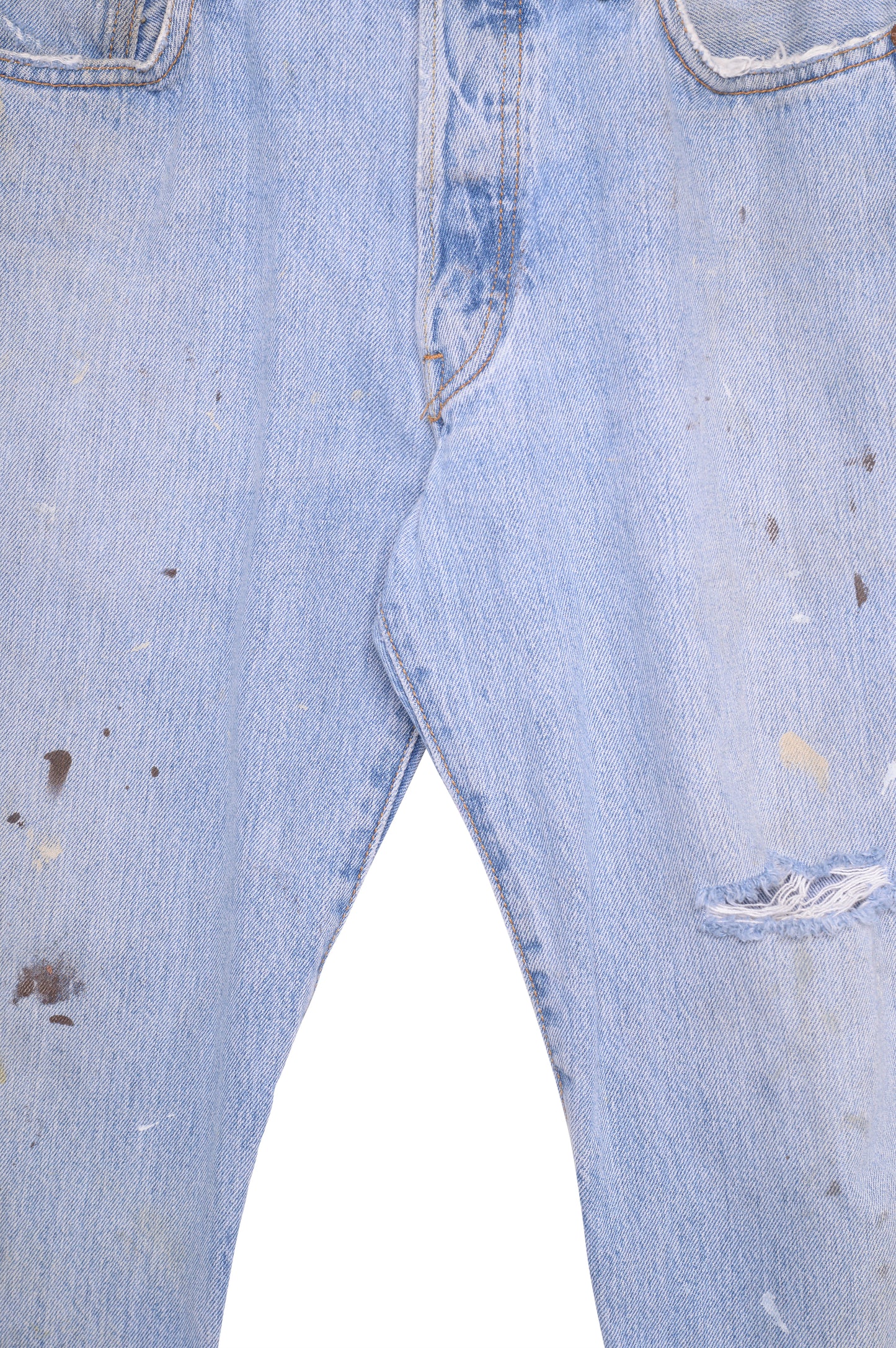 Faded Straight Levi's 501 Jeans 30W x 29L