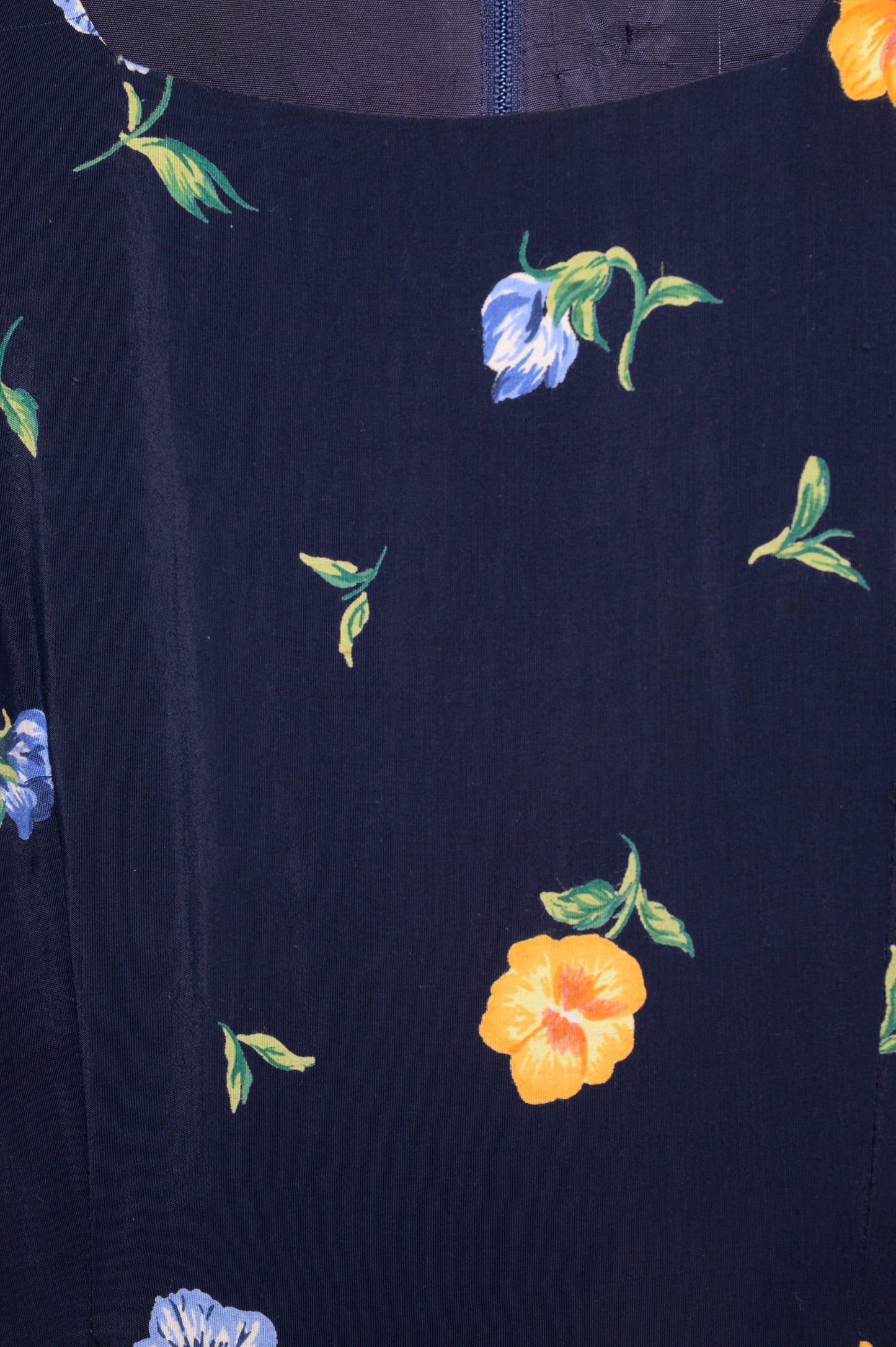 1990s Floral Mini Dress USA