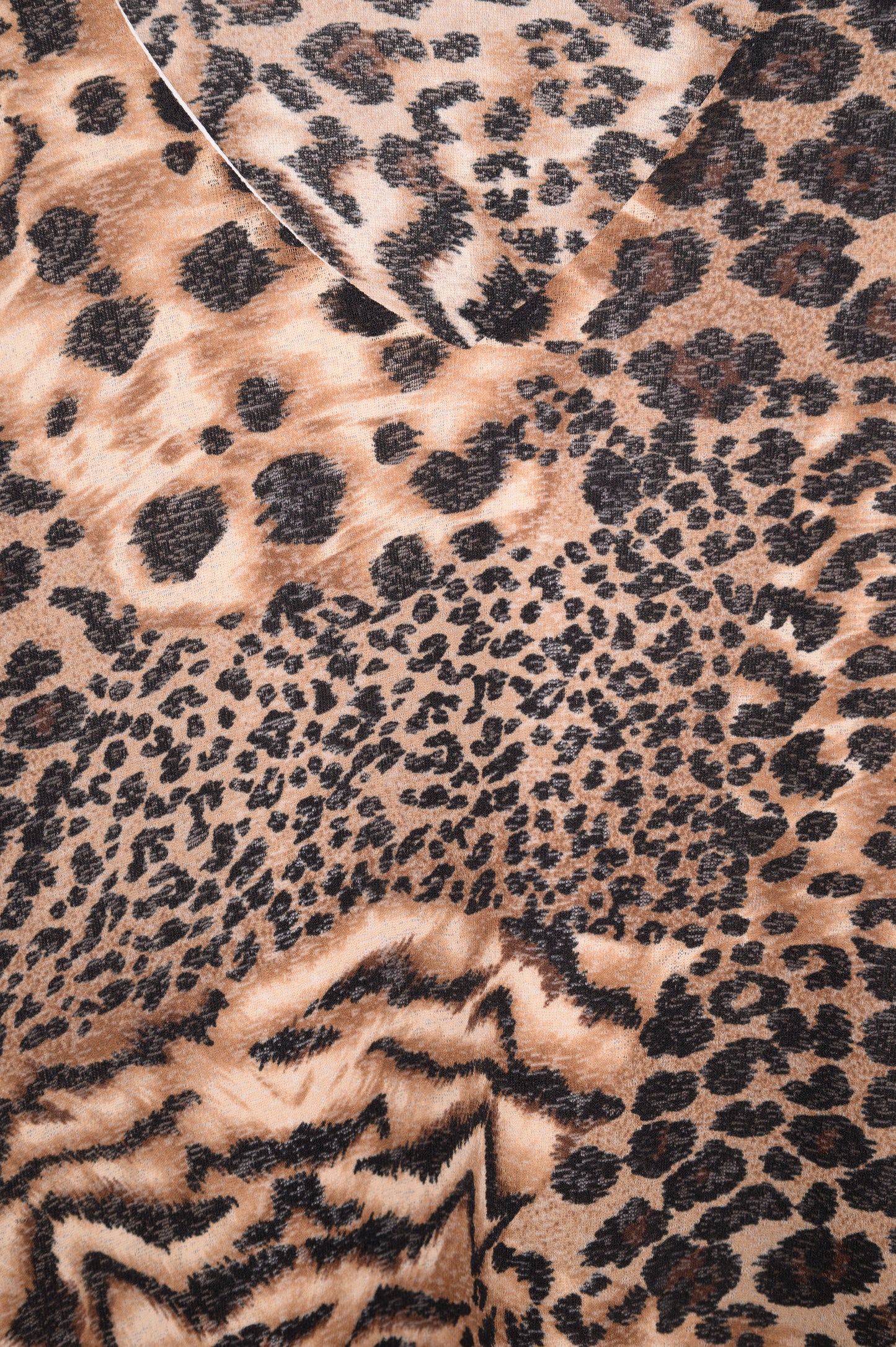Y2K Leopard Top USA