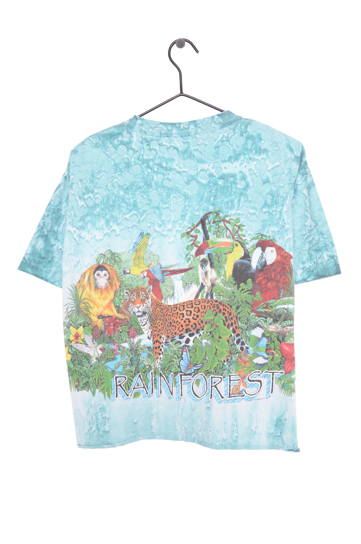 1991 Rainforest All-Over Tee USA