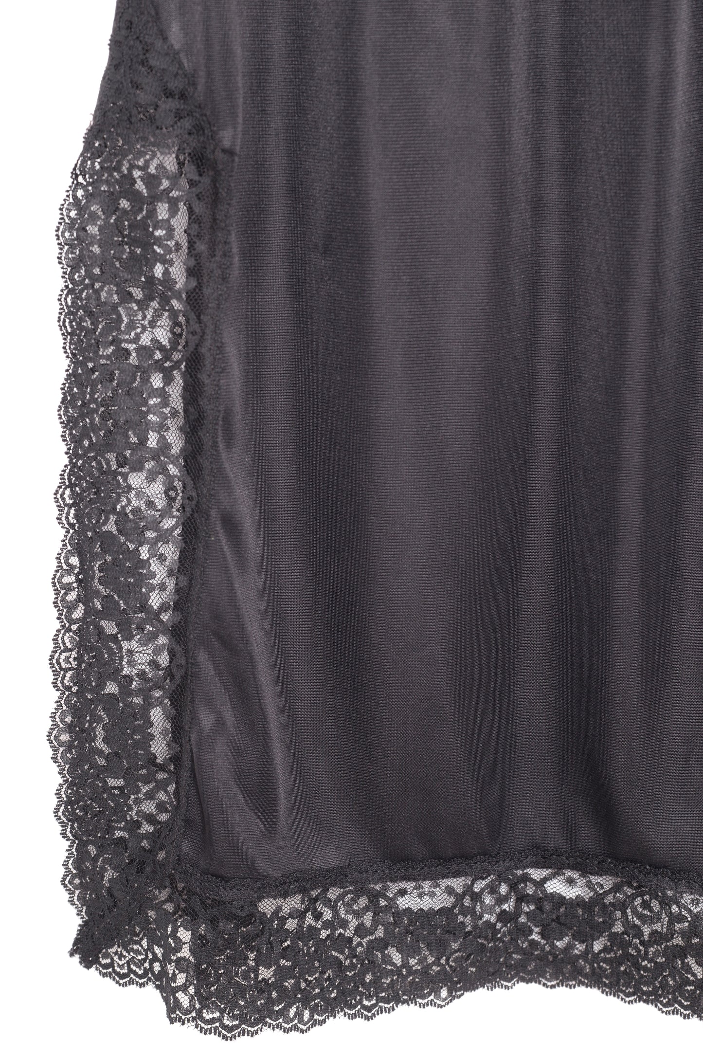 1980s Lace Trim Slip Skirt USA