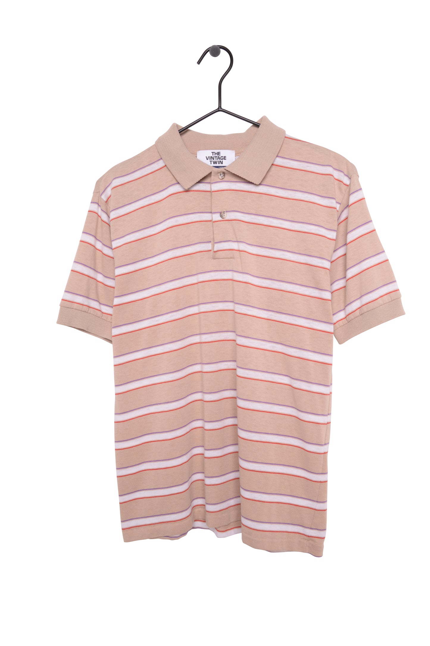 1980s Soft Striped Polo USA