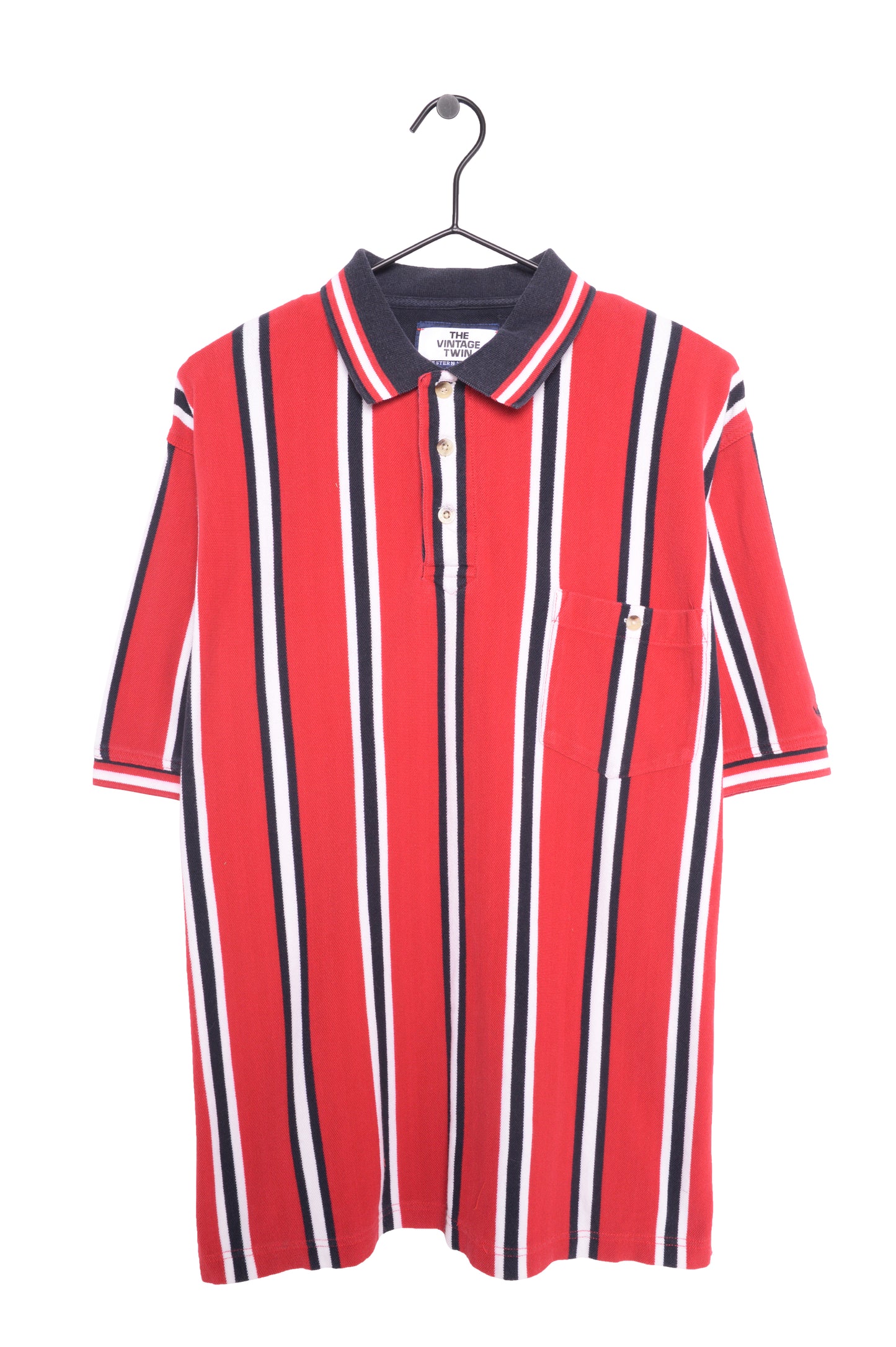 1990s Wrangler Striped Polo