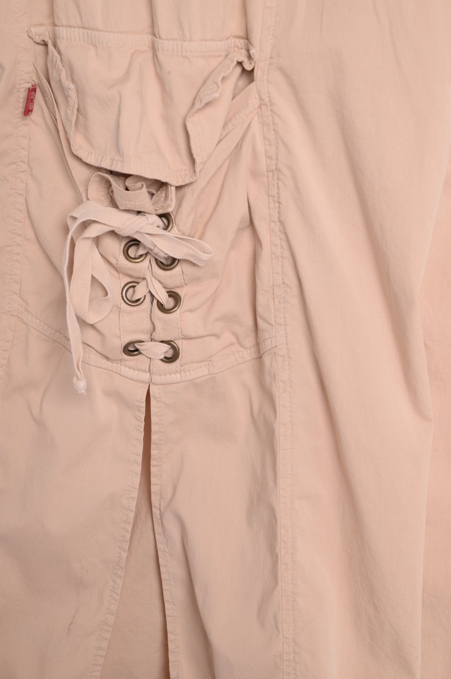 Y2K Wide Leg Cargo Capris USA