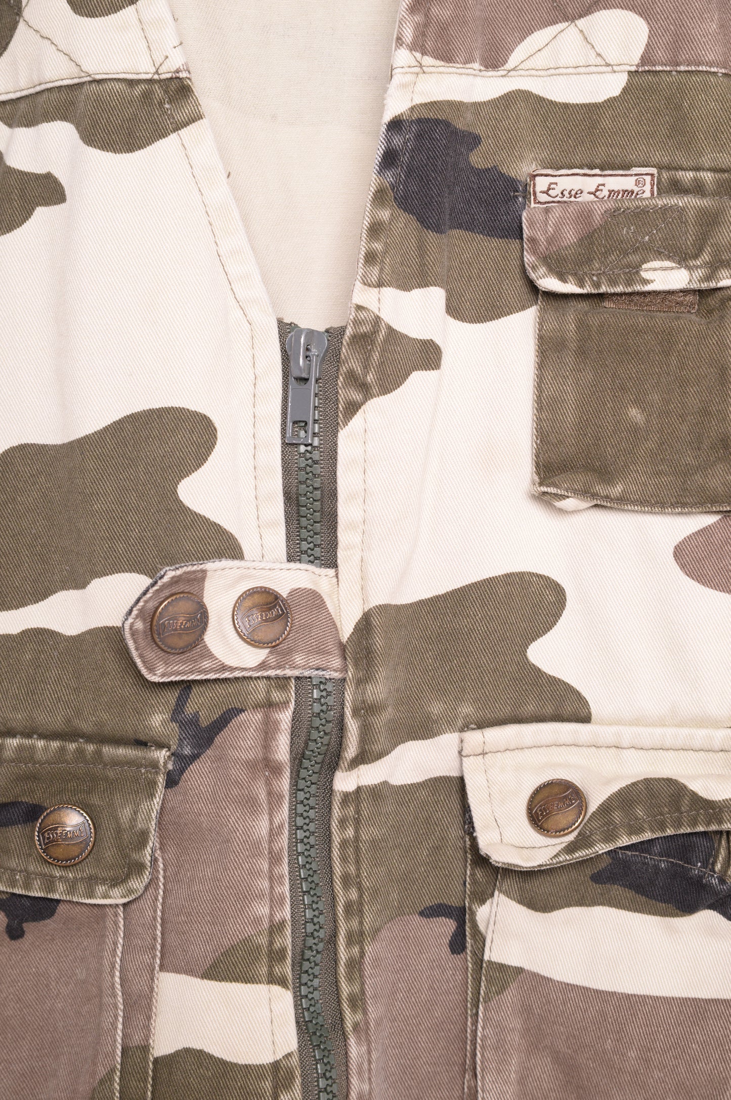Faded Camo Utility Vest